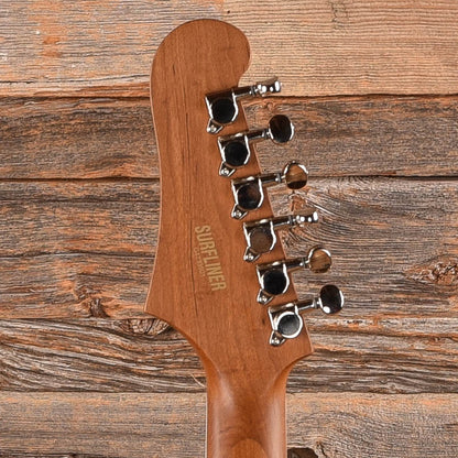 Guild Surfliner Deluxe Evergreen Metallic Electric Guitars