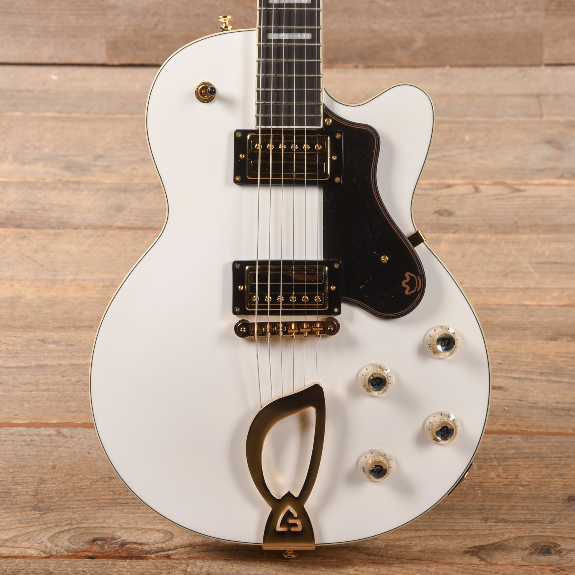 Guild Aristocrat HH Snowcrest White Electric Guitars / Hollow Body