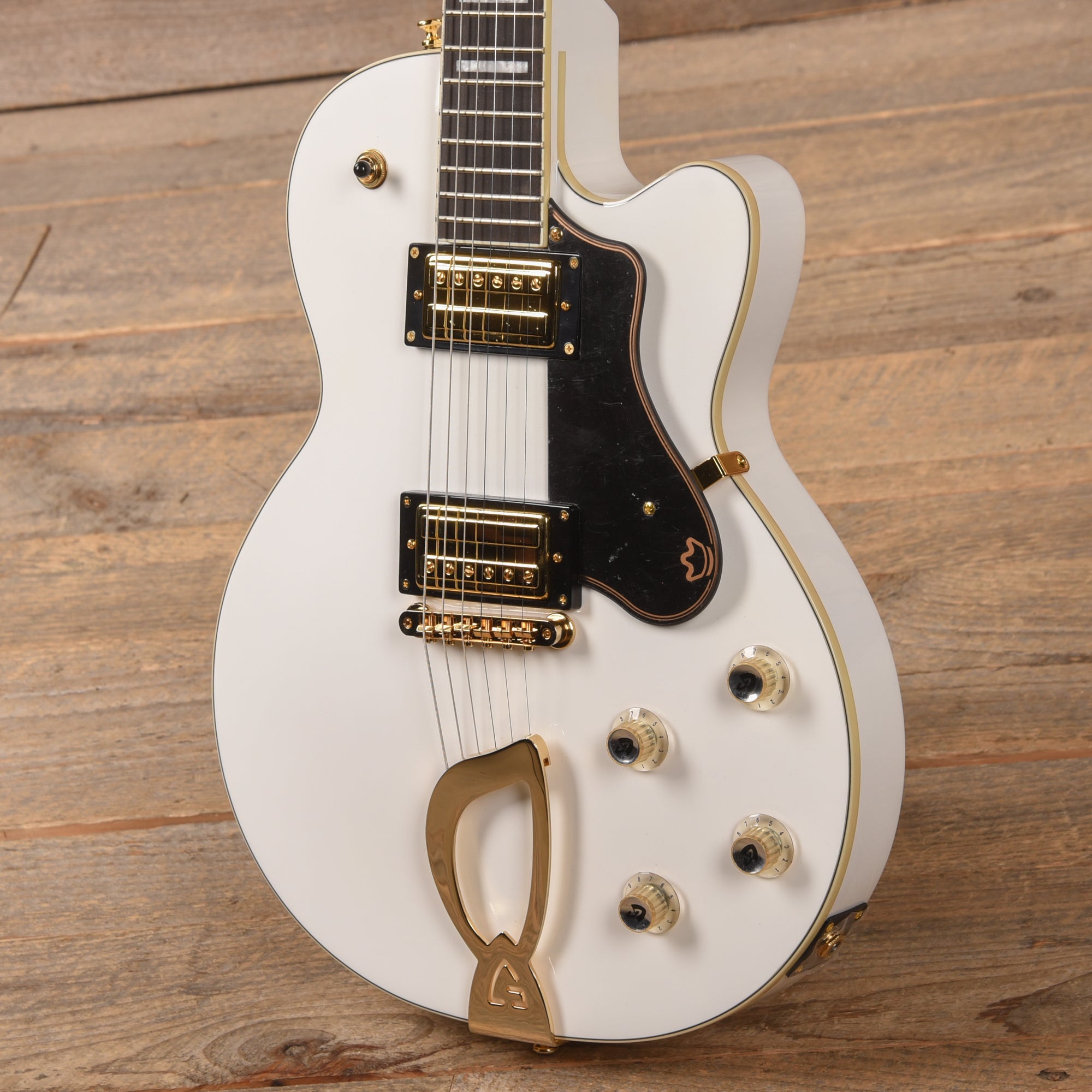 Guild Aristocrat HH Snowcrest White Electric Guitars / Hollow Body