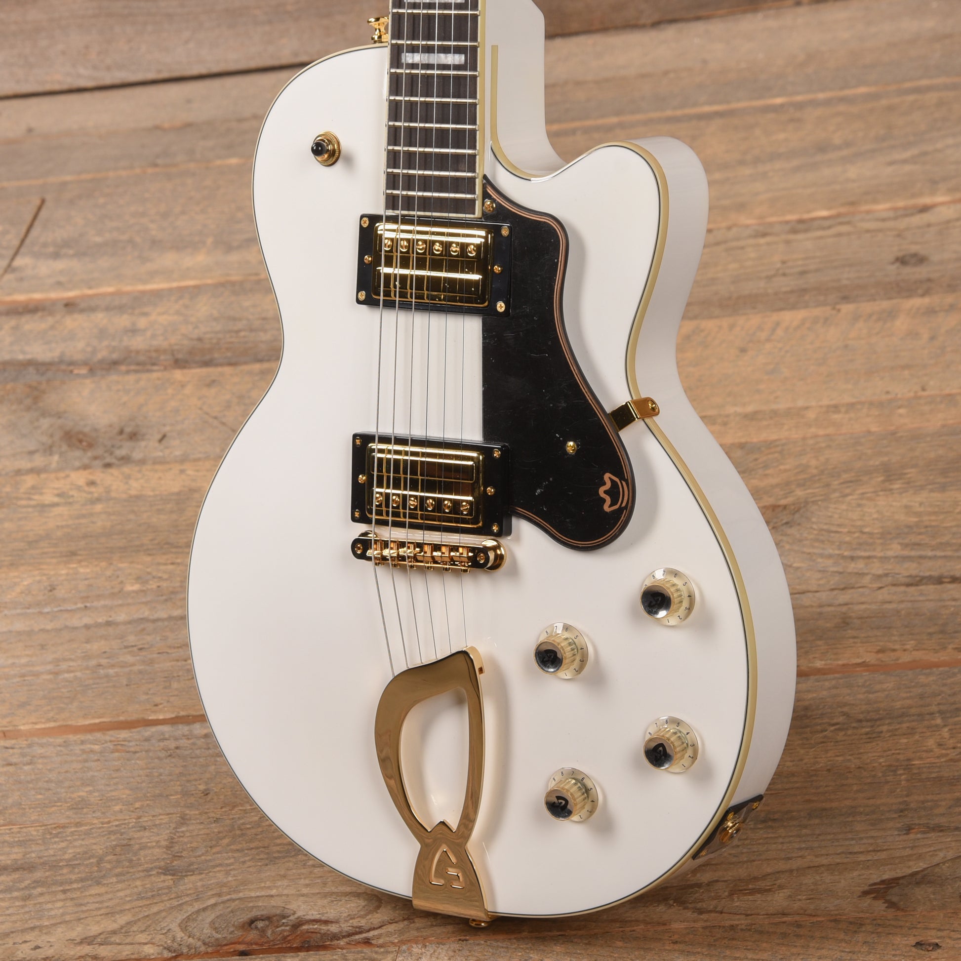 Guild Aristocrat HH Snowcrest White Electric Guitars / Hollow Body
