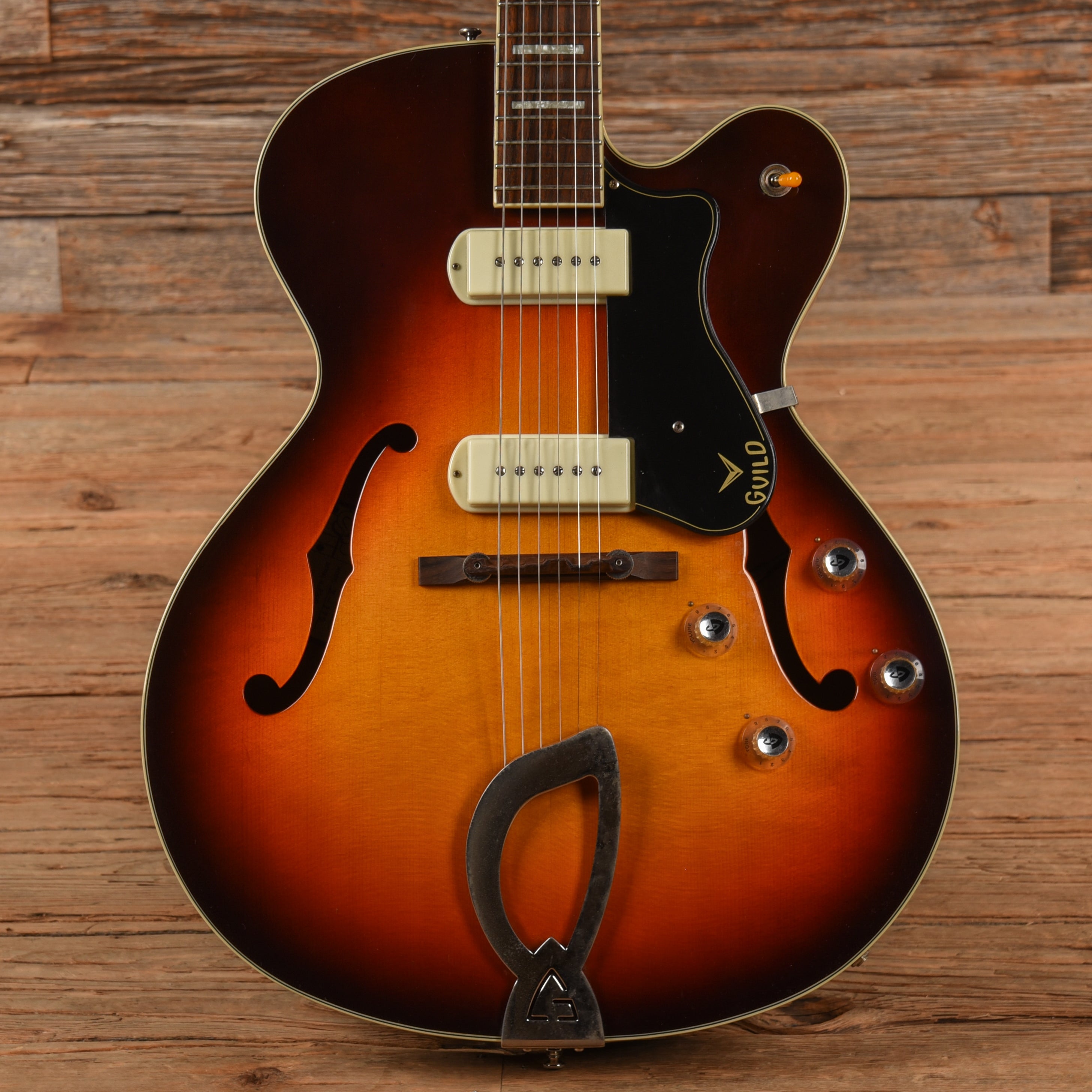 Guild Newark St. Collection X-175 Manhattan Sunburst 2012 Electric Guitars / Hollow Body