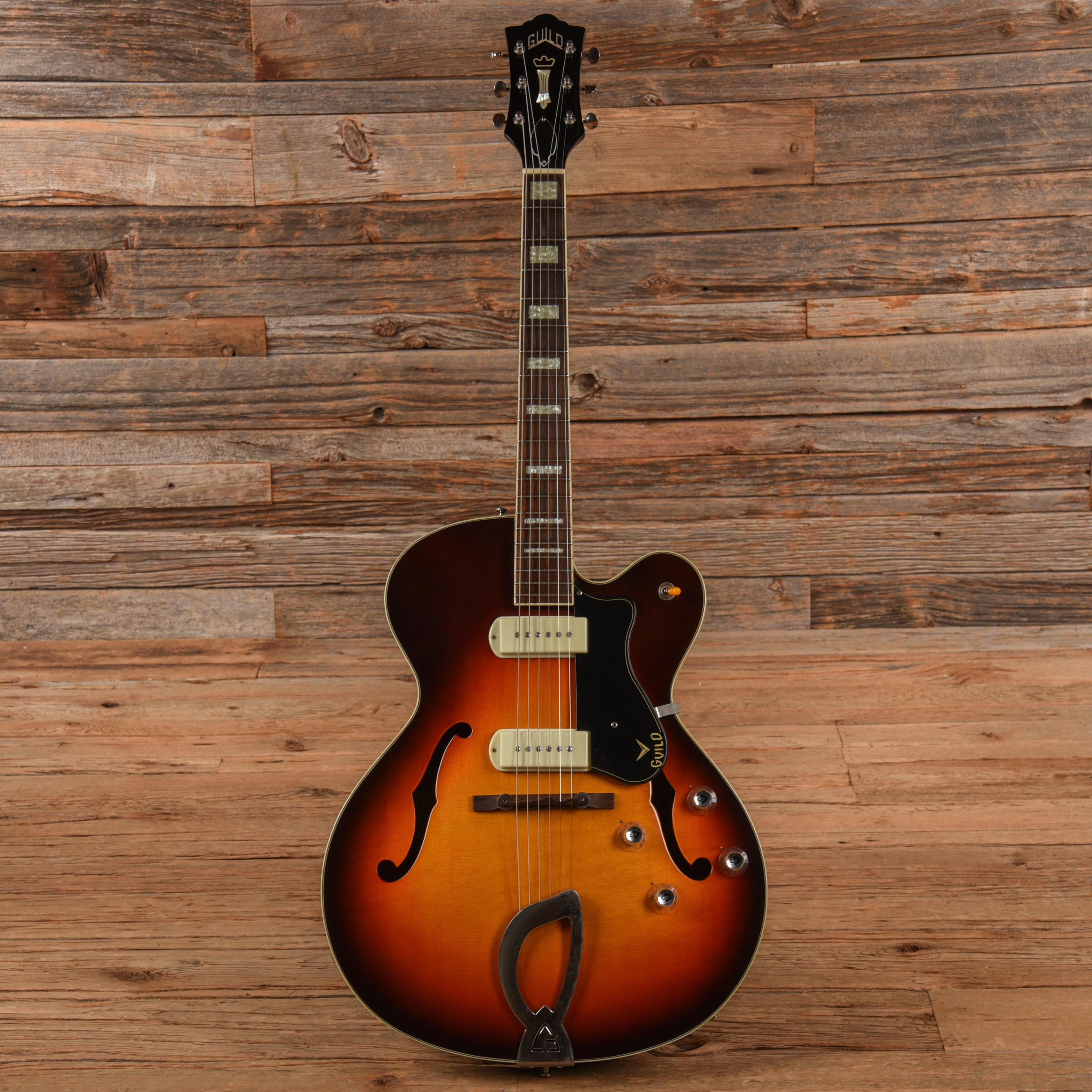 Guild Newark St. Collection X-175 Manhattan Sunburst 2012 Electric Guitars / Hollow Body