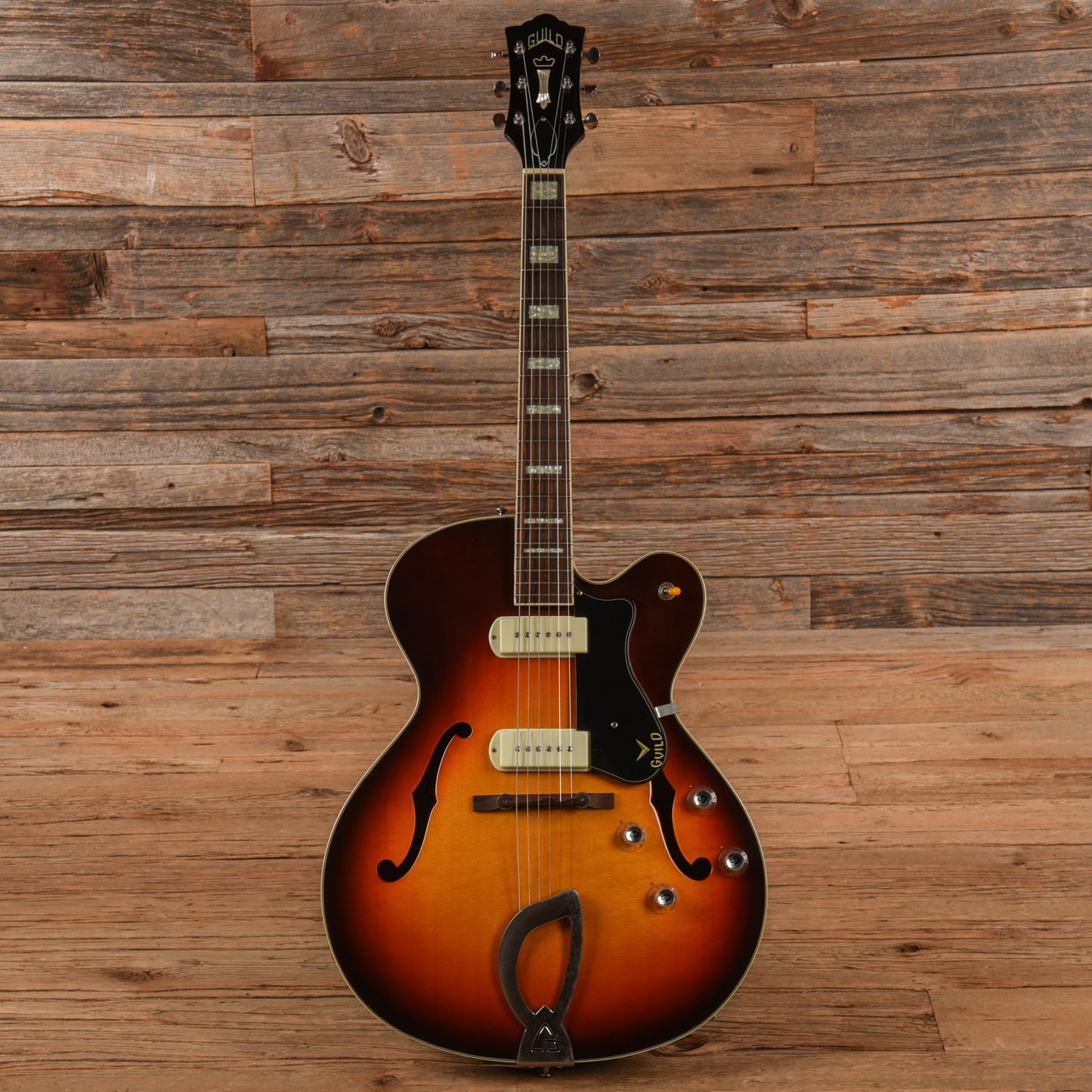 Guild Newark St. Collection X-175 Manhattan Sunburst 2012 Electric Guitars / Hollow Body