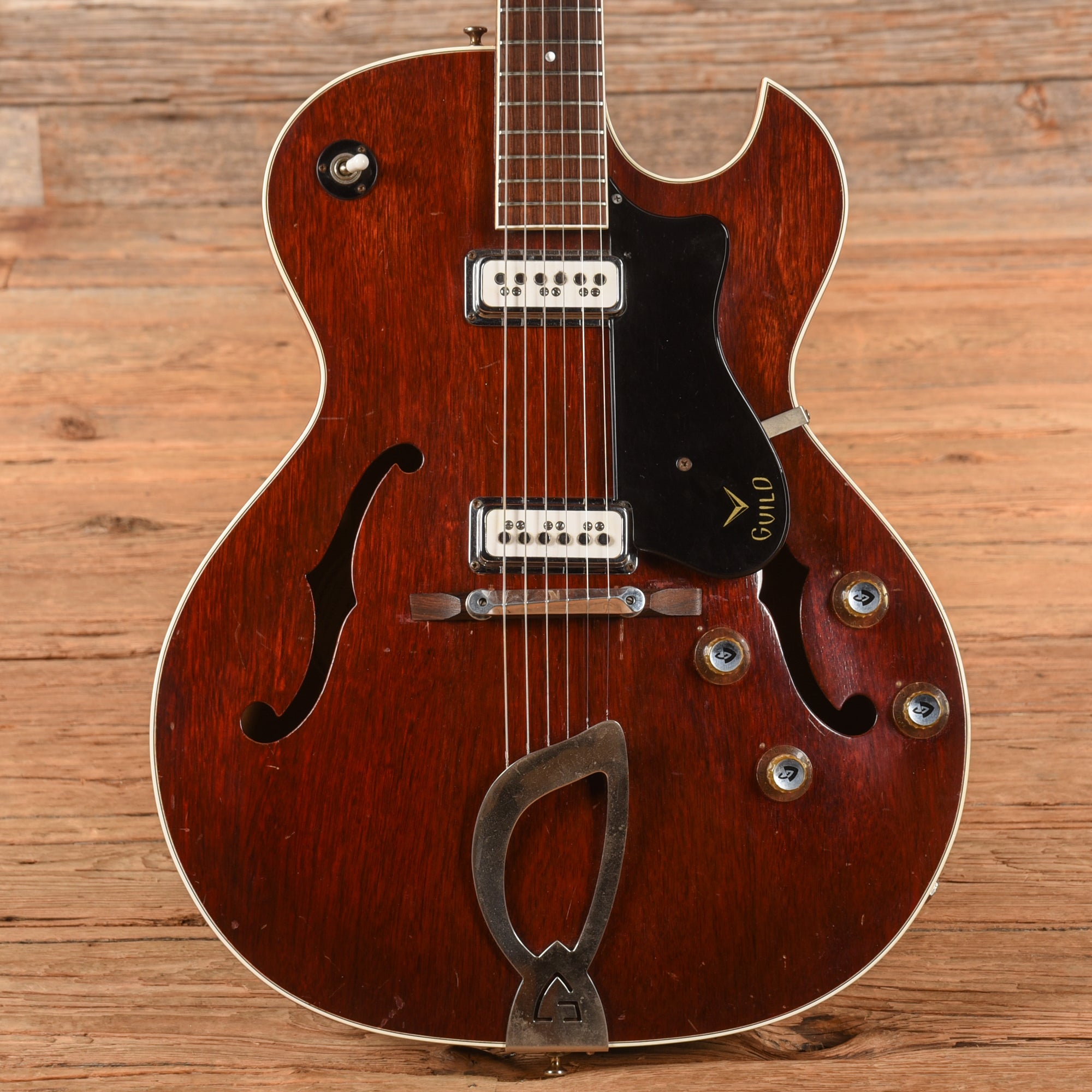 Guild Starfire II Cherry 1961 Electric Guitars / Hollow Body