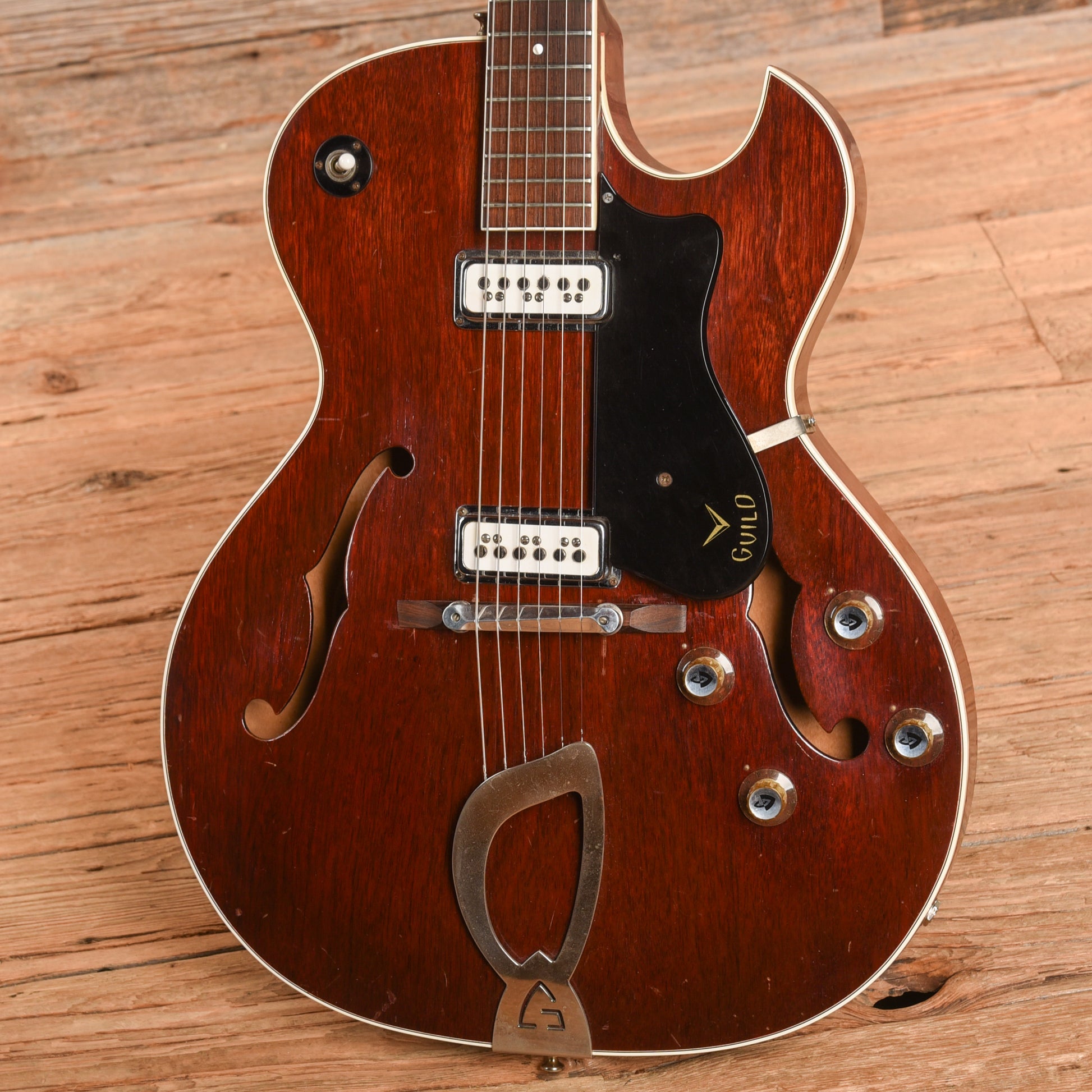 Guild Starfire II Cherry 1961 Electric Guitars / Hollow Body