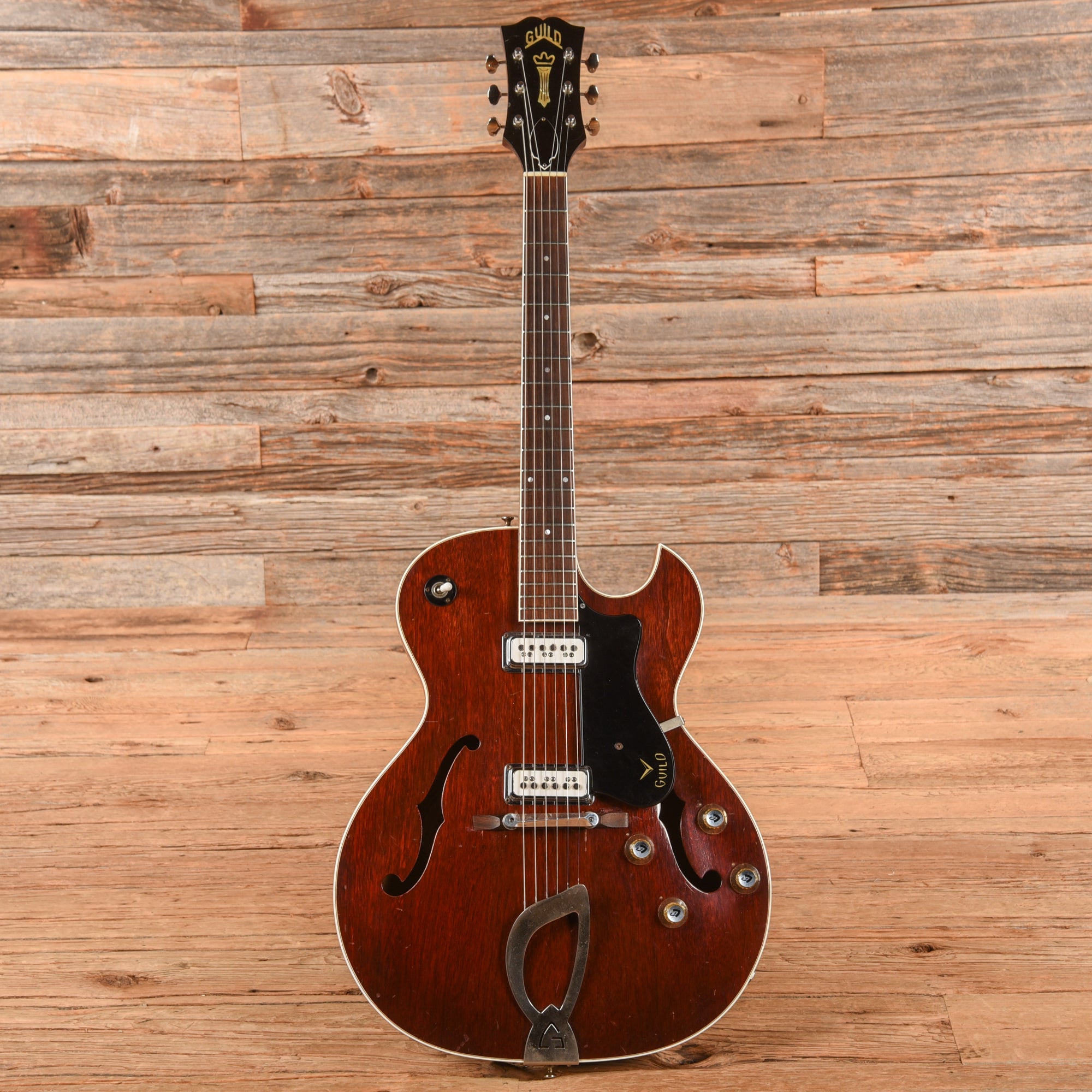 Guild Starfire II Cherry 1961 Electric Guitars / Hollow Body