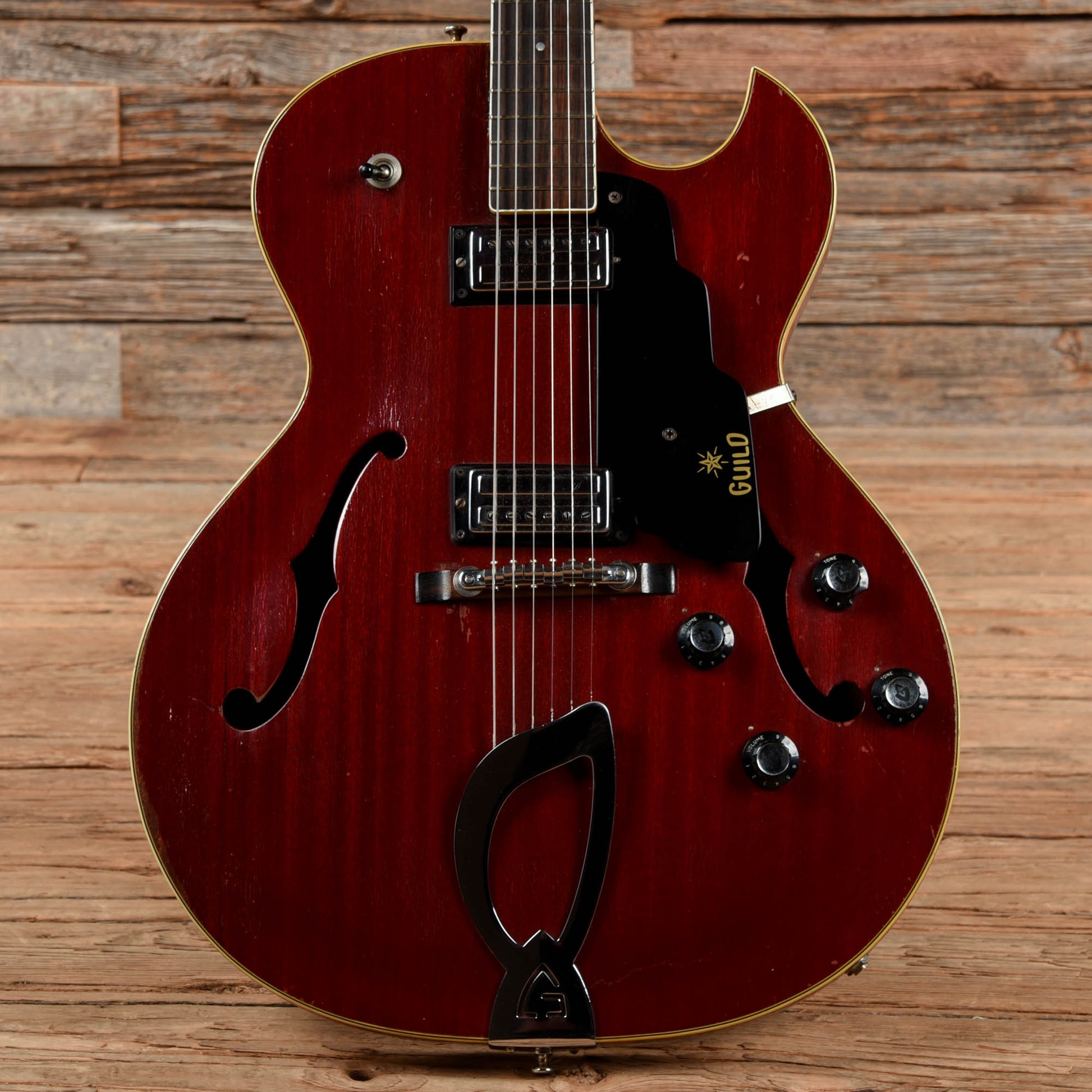 Guild Starfire II Cherry 1964 Electric Guitars / Hollow Body