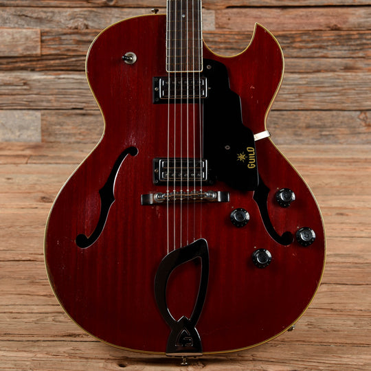 Guild Starfire II Cherry 1964 Electric Guitars / Hollow Body