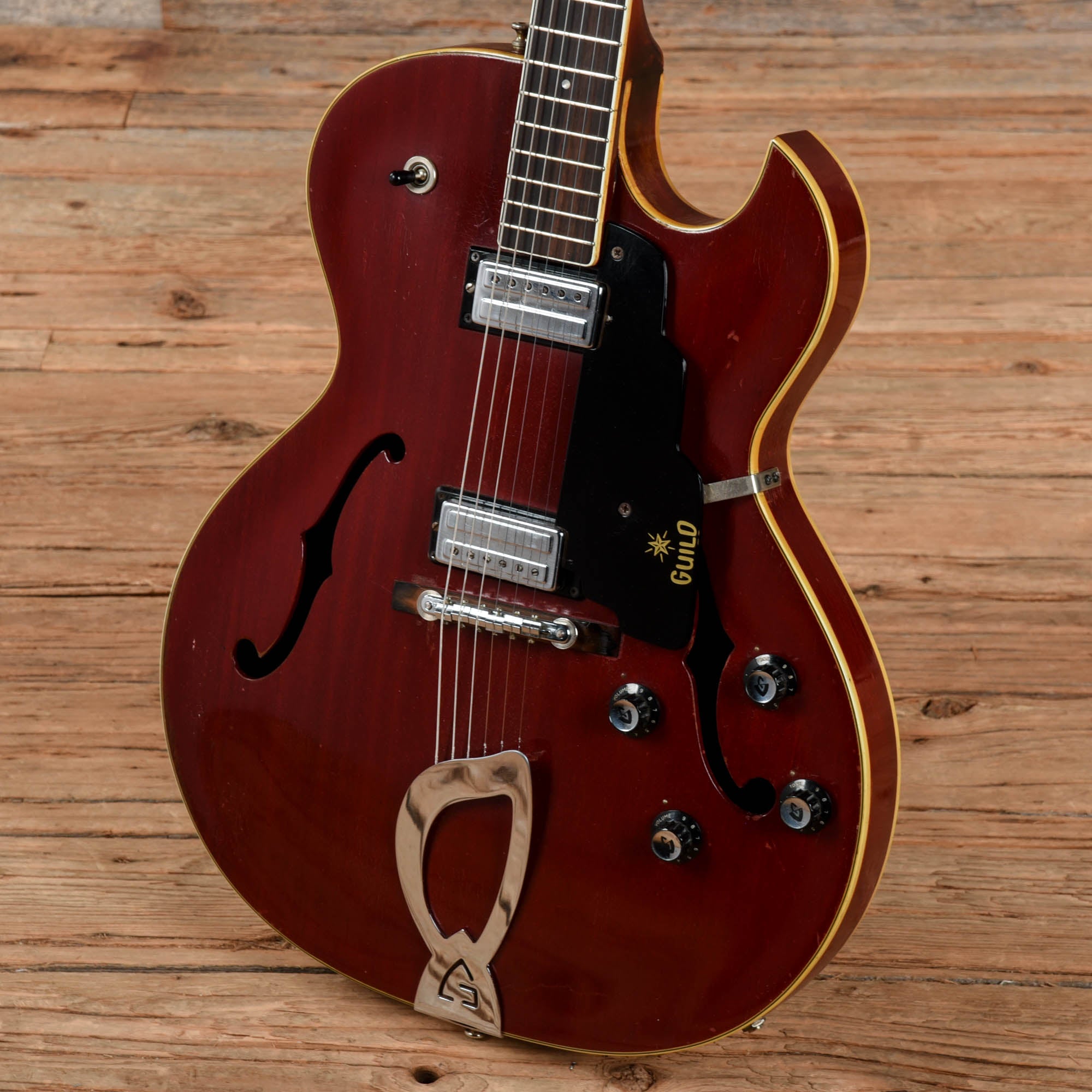 Guild Starfire II Cherry 1964 Electric Guitars / Hollow Body