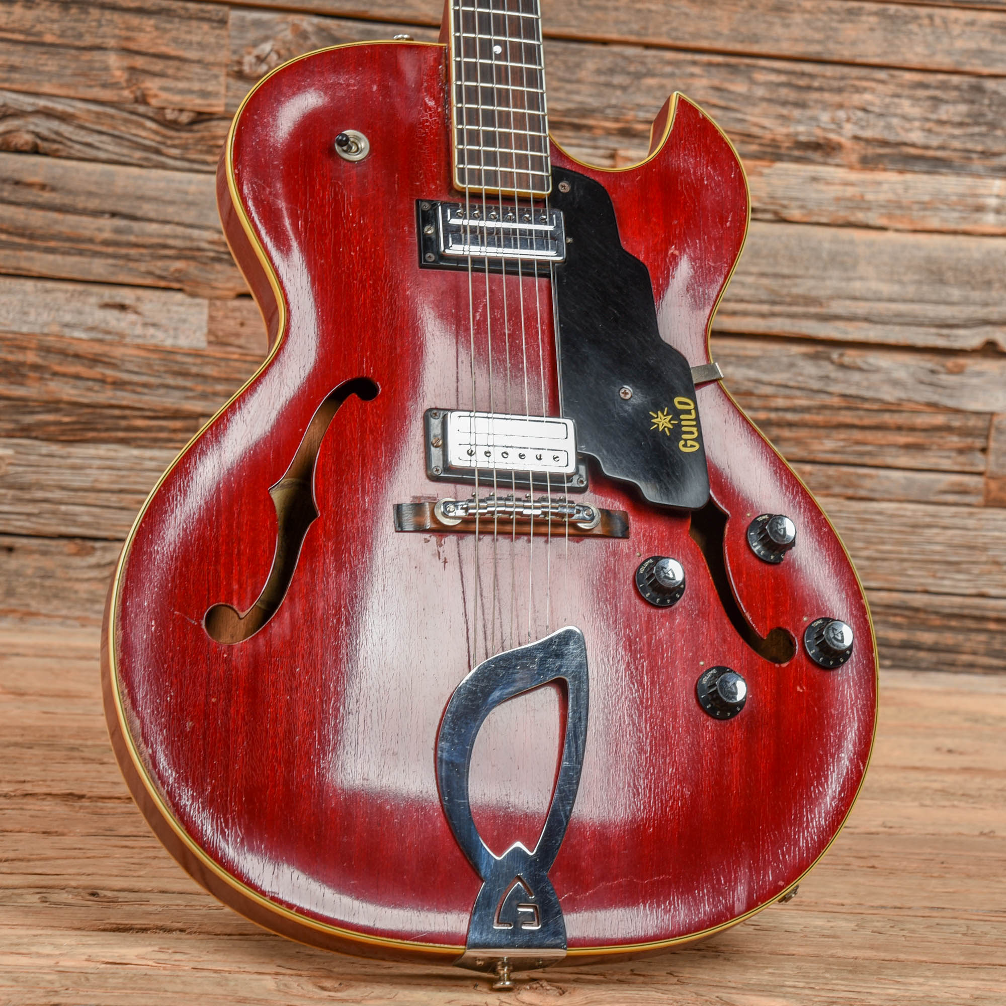 Guild Starfire II Cherry 1964 Electric Guitars / Hollow Body