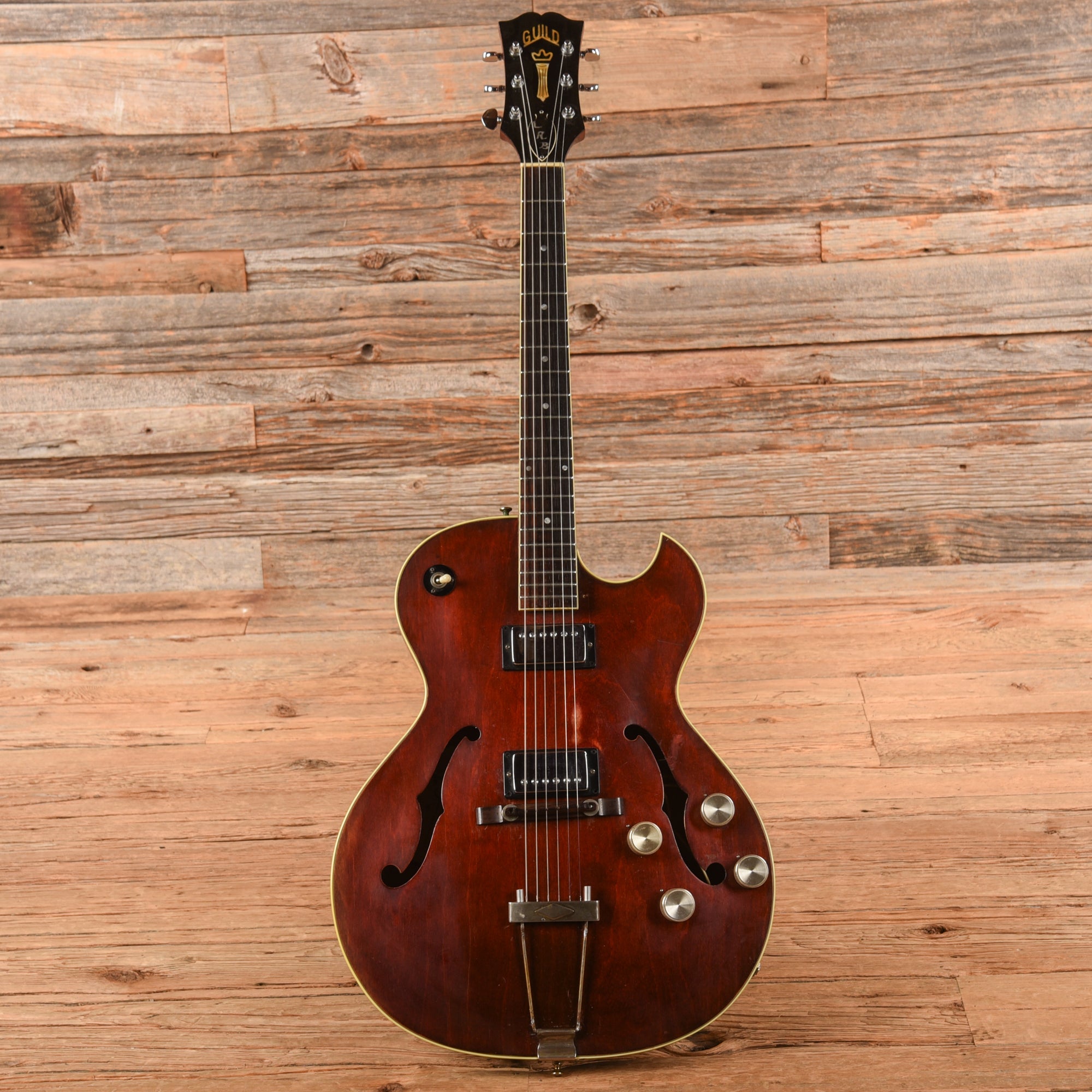 Guild Starfire III Cherry 1960 Electric Guitars / Hollow Body