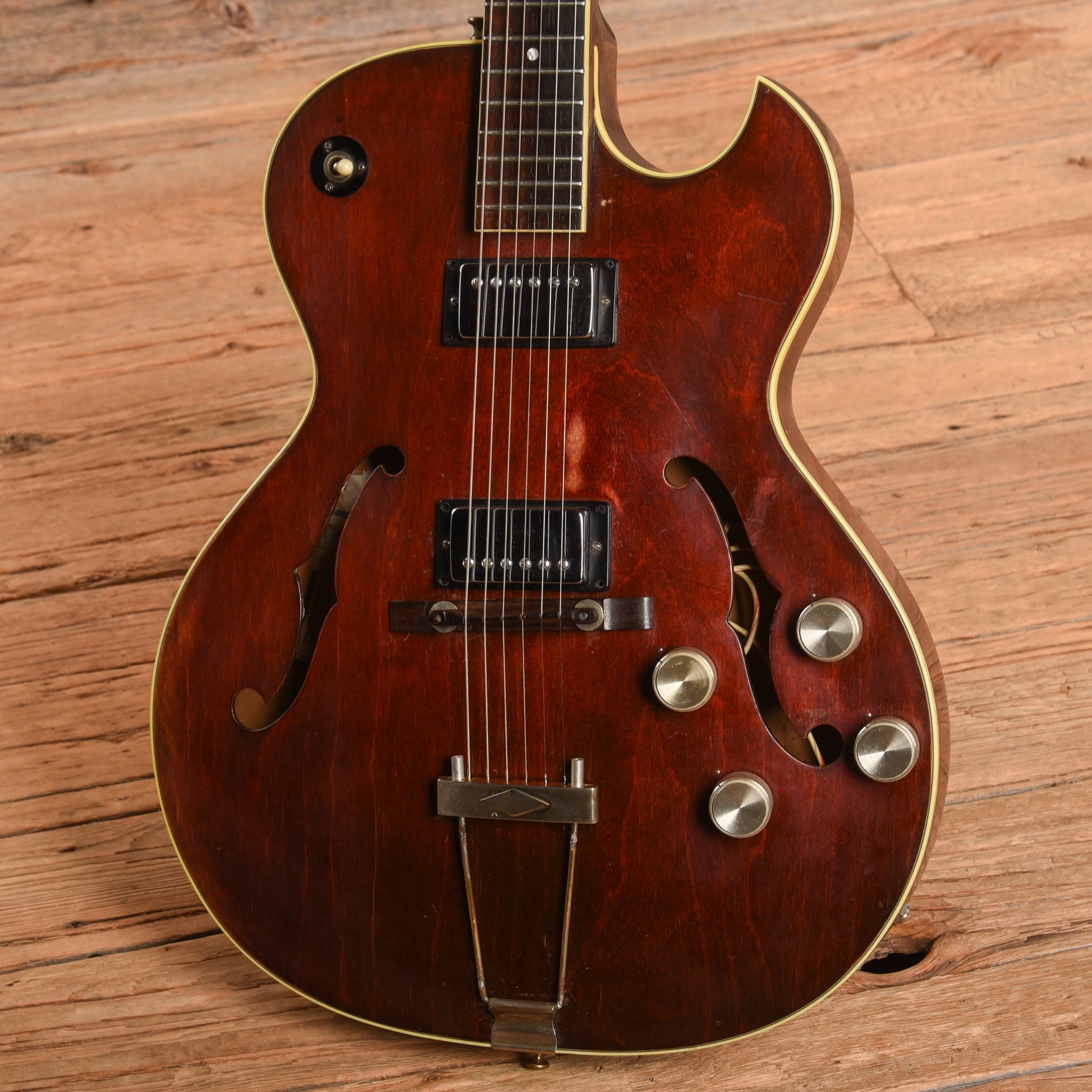 Guild Starfire III Cherry 1960 Electric Guitars / Hollow Body