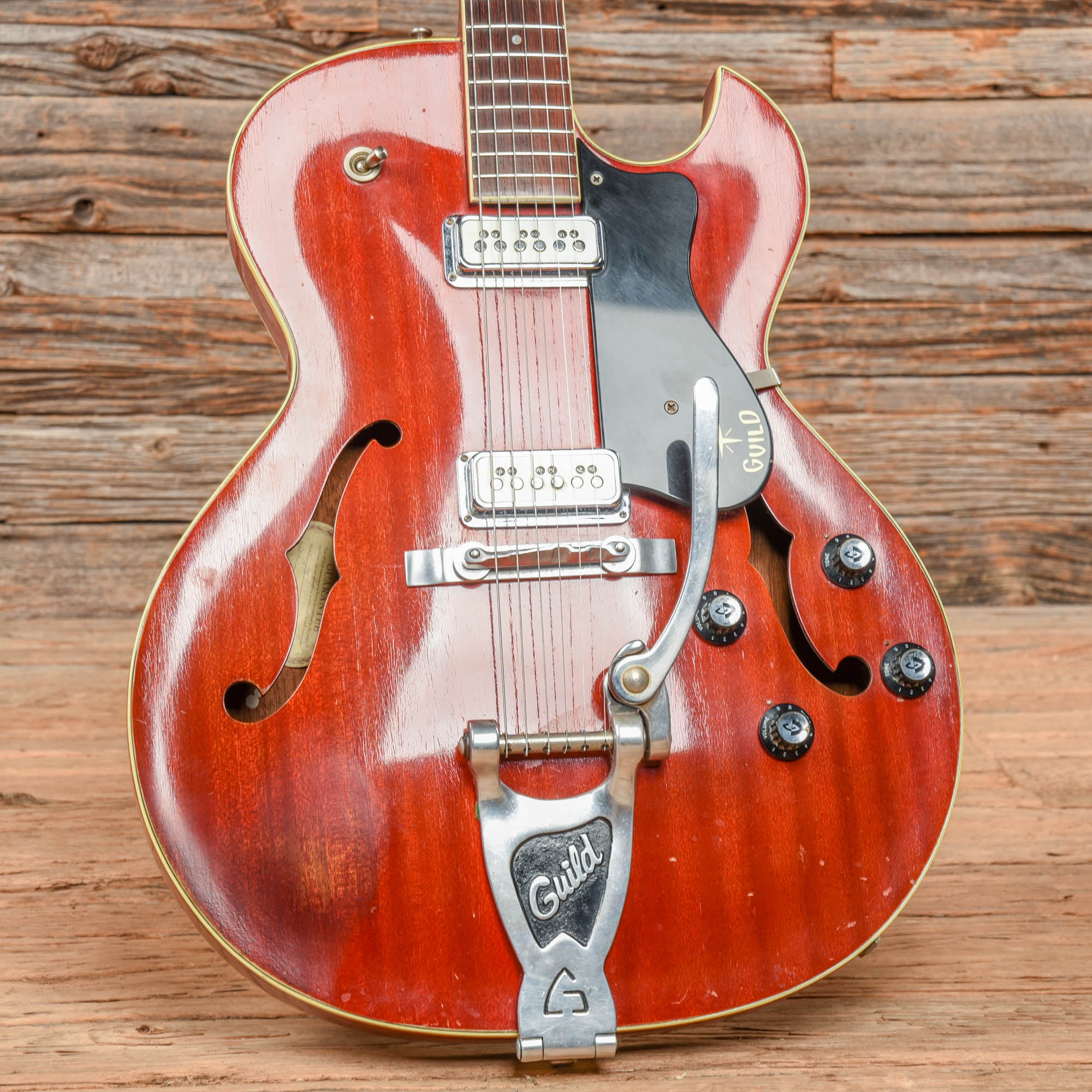 Guild Starfire III Cherry 1963 Electric Guitars / Hollow Body