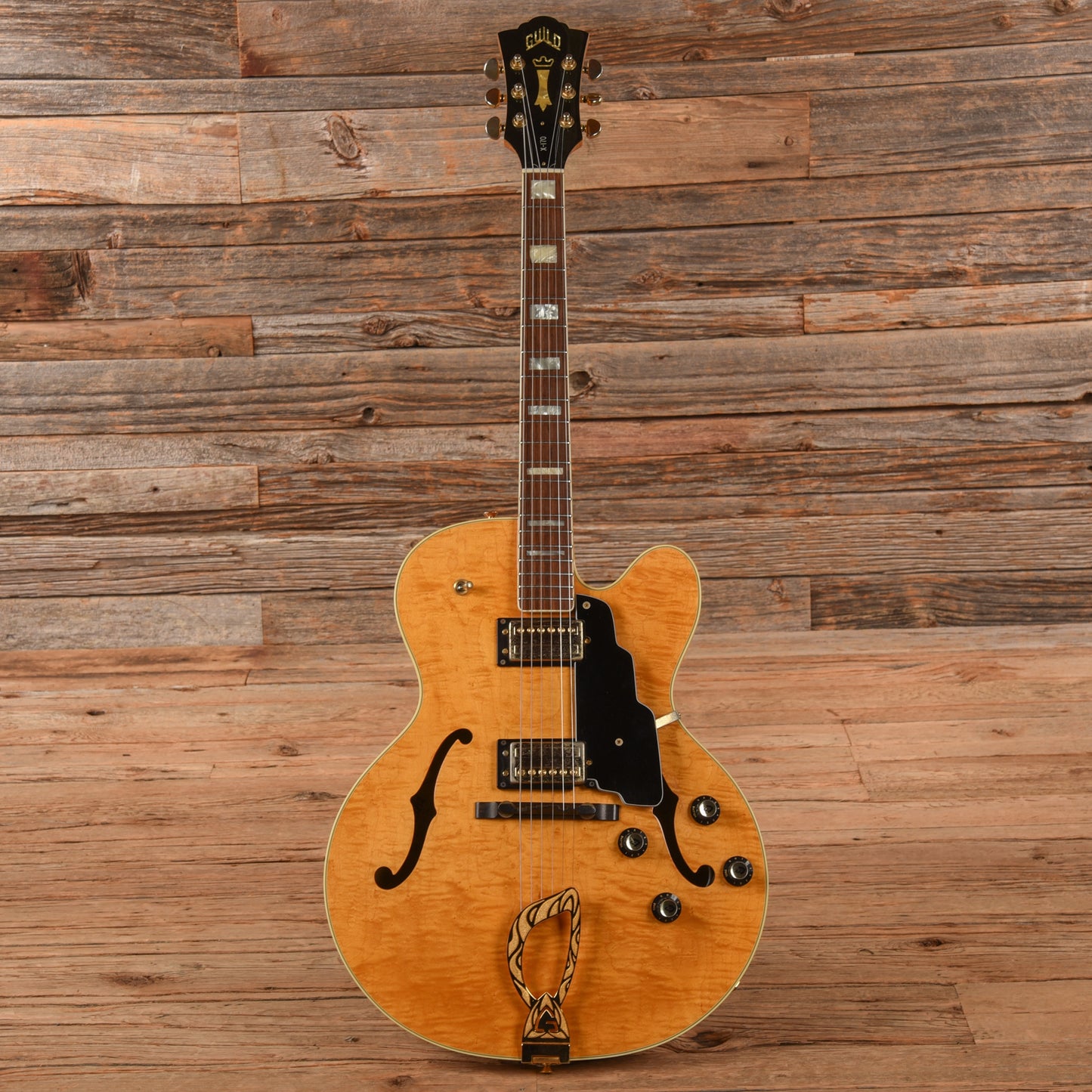 Guild X-170 Natural 1987 Electric Guitars / Hollow Body