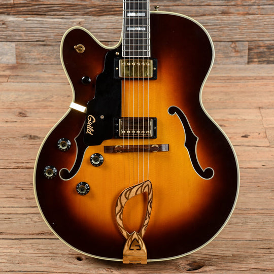 Guild X-500 Sunburst 1995 LEFTY Electric Guitars / Hollow Body