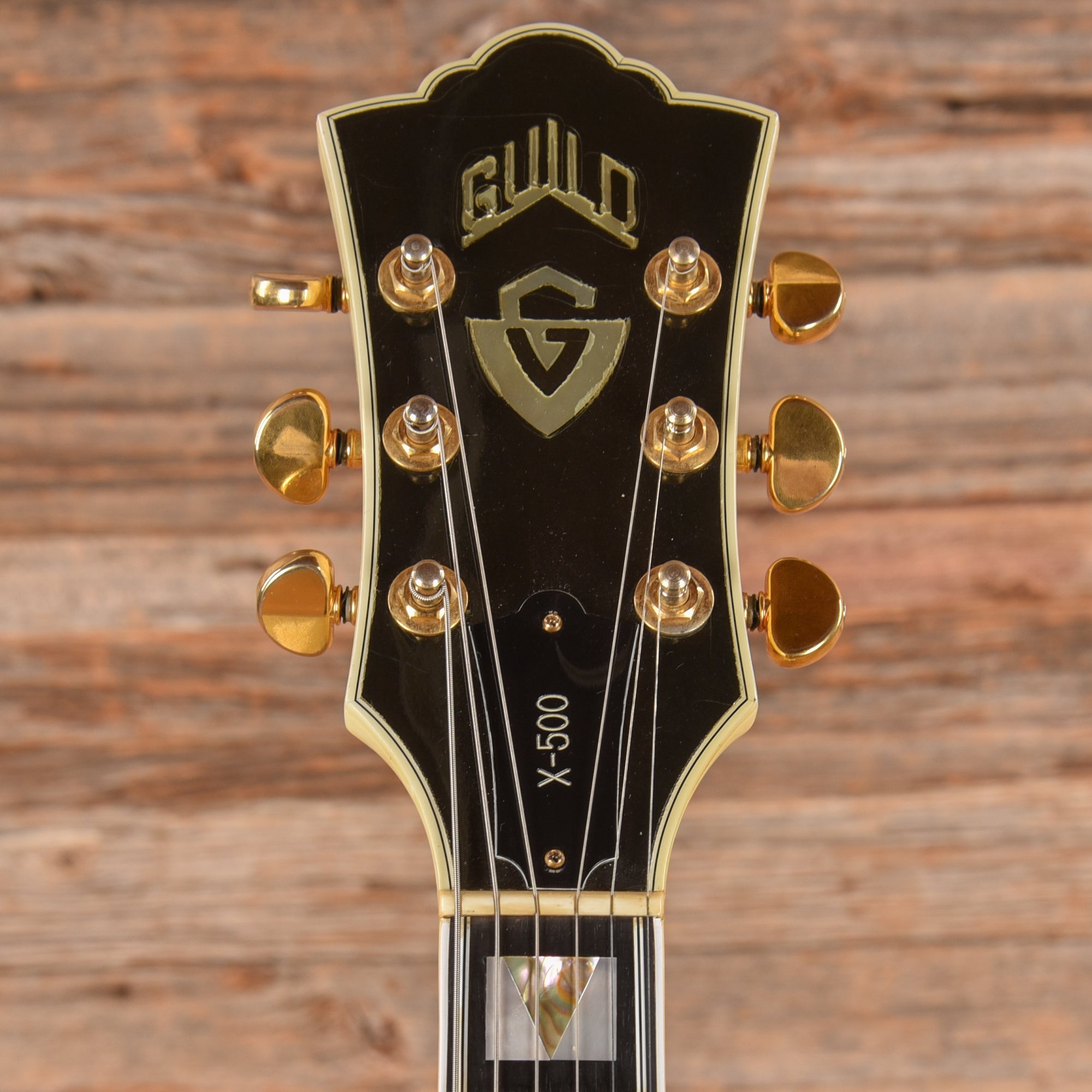 Guild X-500 White 1988 Electric Guitars / Hollow Body