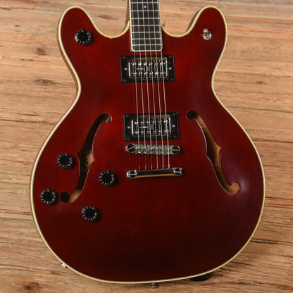 Guild Starfire IV Cherry 1984 LEFTY Electric Guitars / Semi-Hollow