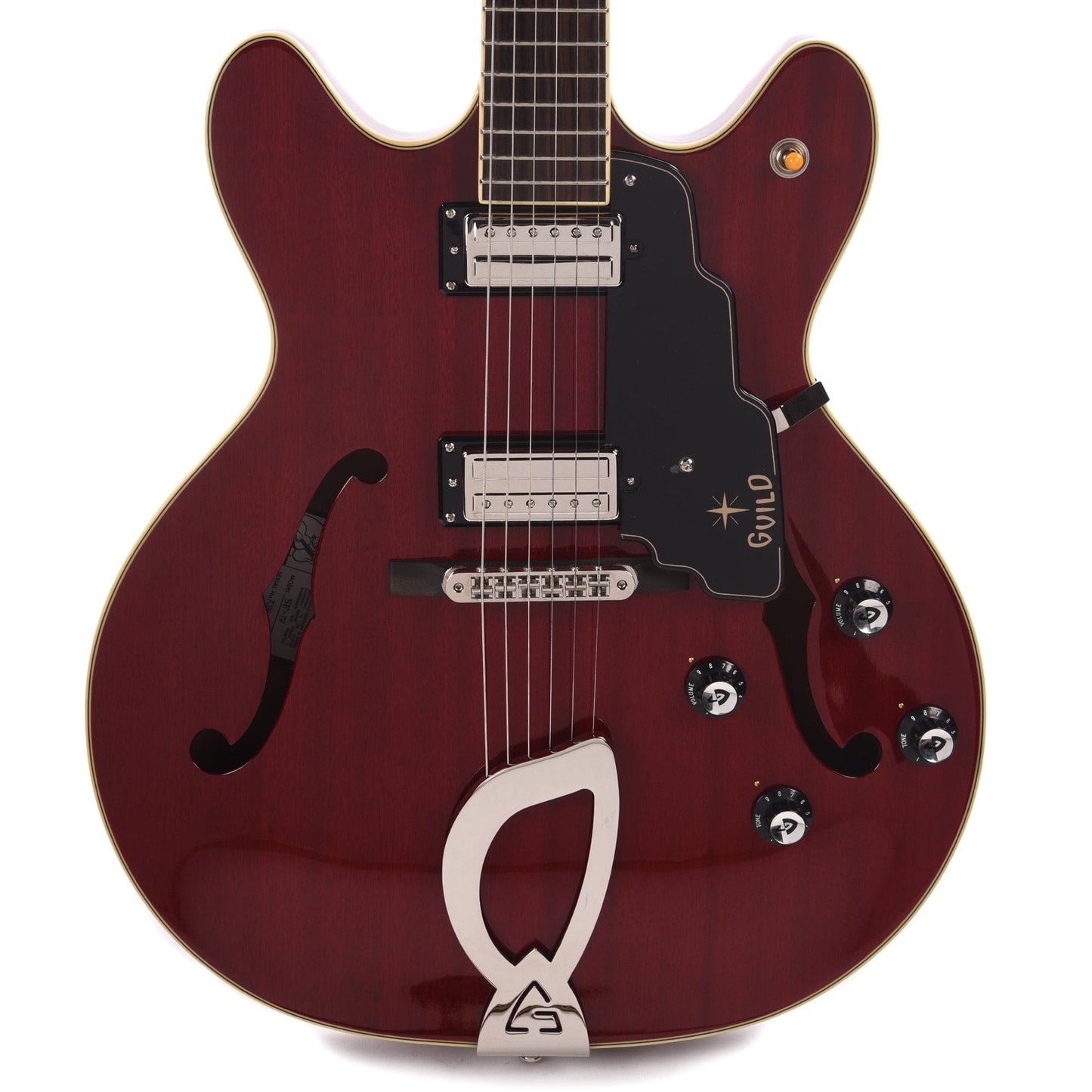 Guild Starfire IV Cherry Electric Guitars / Semi-Hollow