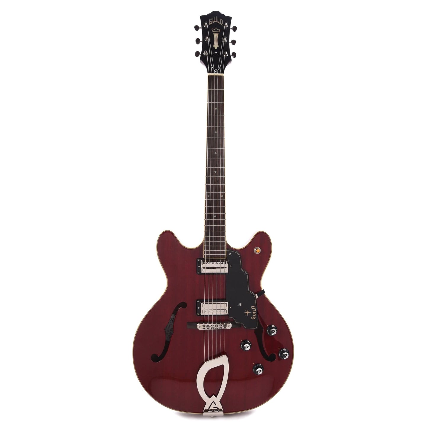 Guild Starfire IV Cherry Electric Guitars / Semi-Hollow
