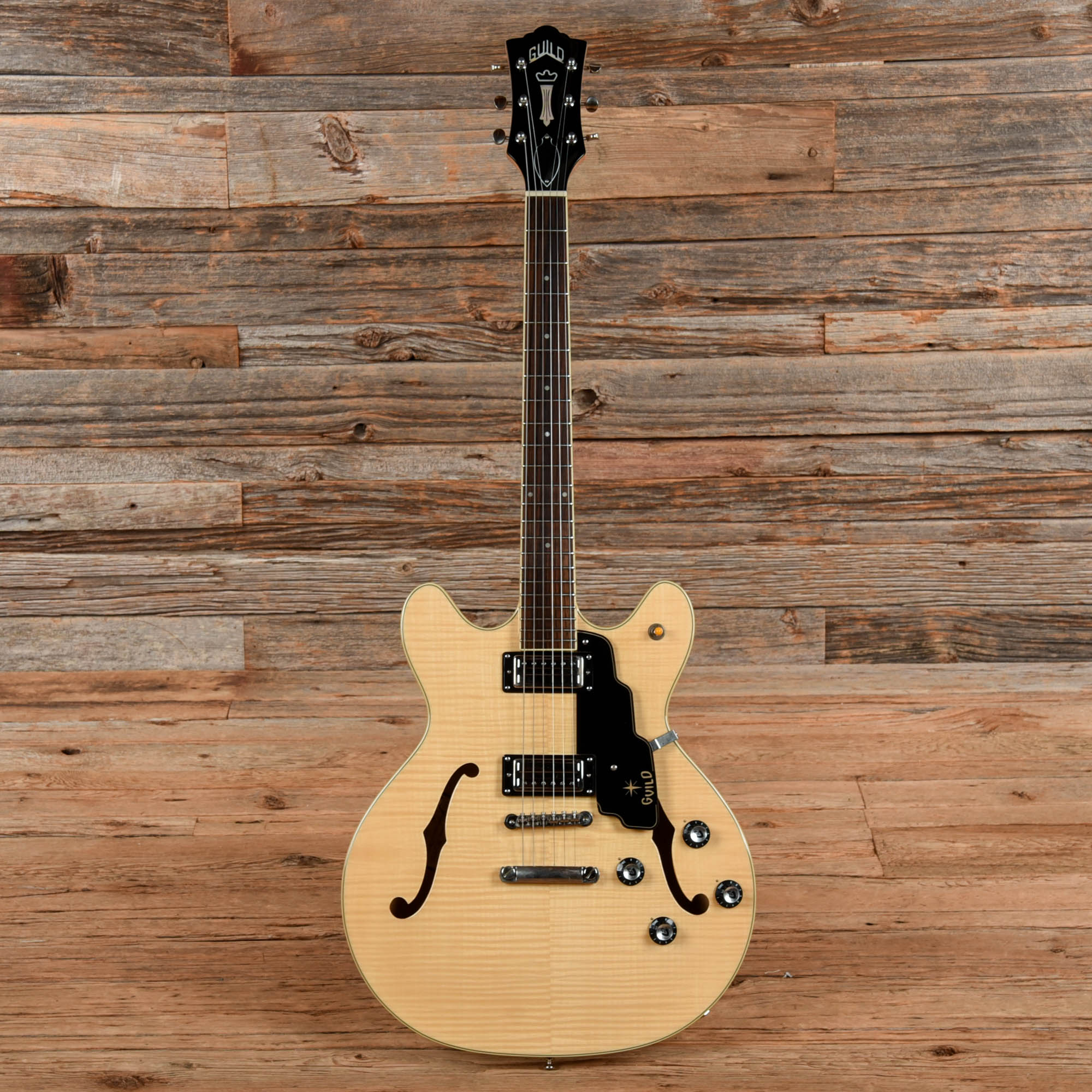 Guild Starfire IV Natural 2017 Electric Guitars / Semi-Hollow