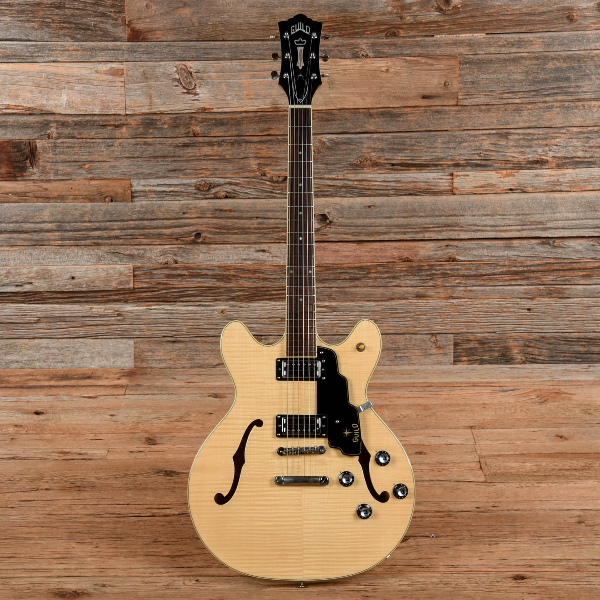 Guild Starfire IV Natural 2017 Electric Guitars / Semi-Hollow