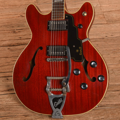 Guild Starfire V Cherry 1968 Electric Guitars / Semi-Hollow