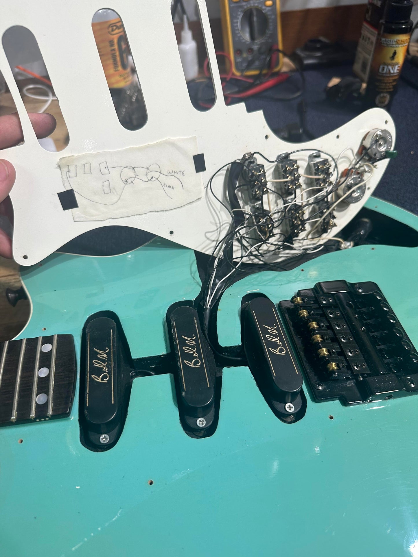 Guild BHM1 Brian May Signature Sea Foam Green 1984 Electric Guitars / Solid Body