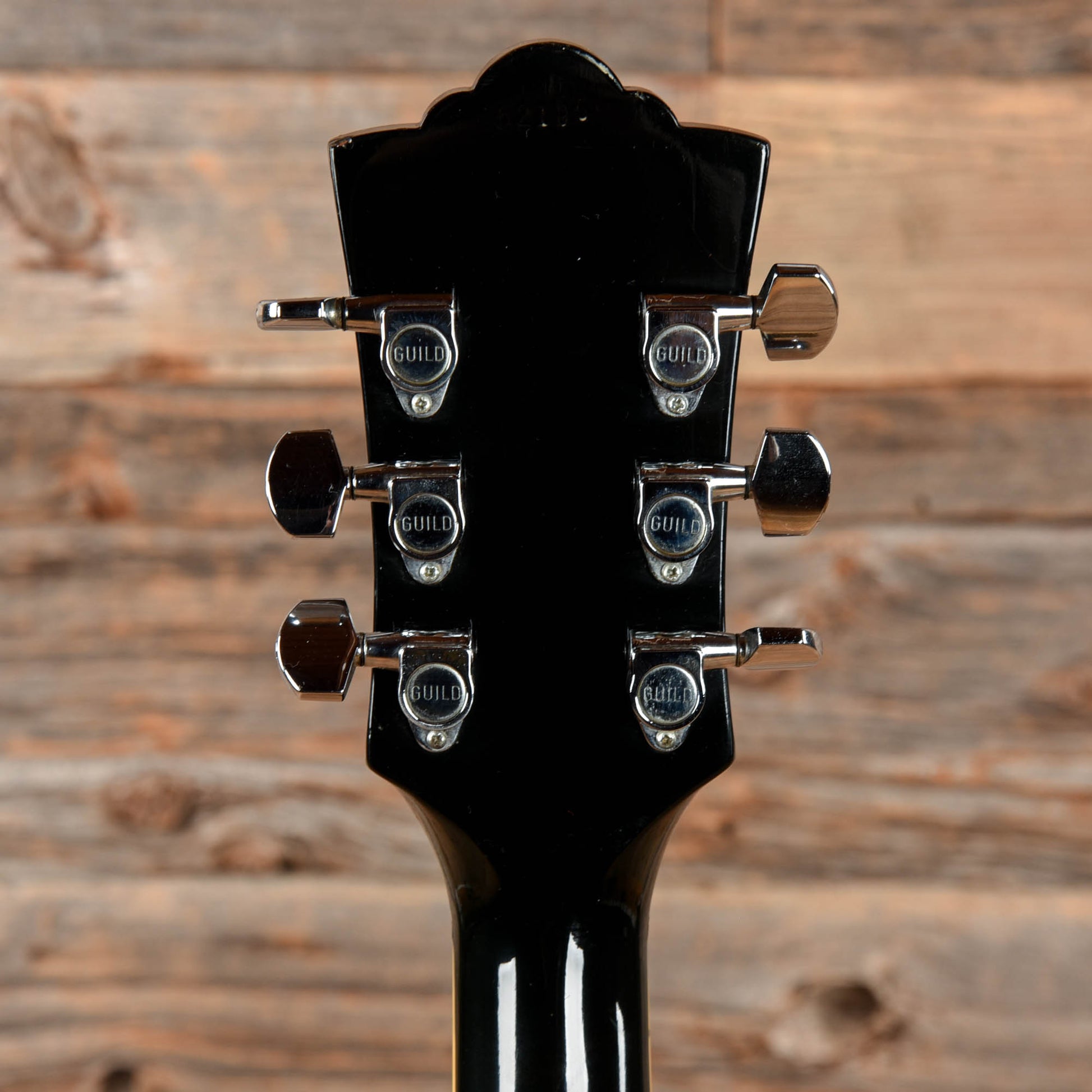 Guild M75 Bluesbird Black 1972 Electric Guitars / Solid Body