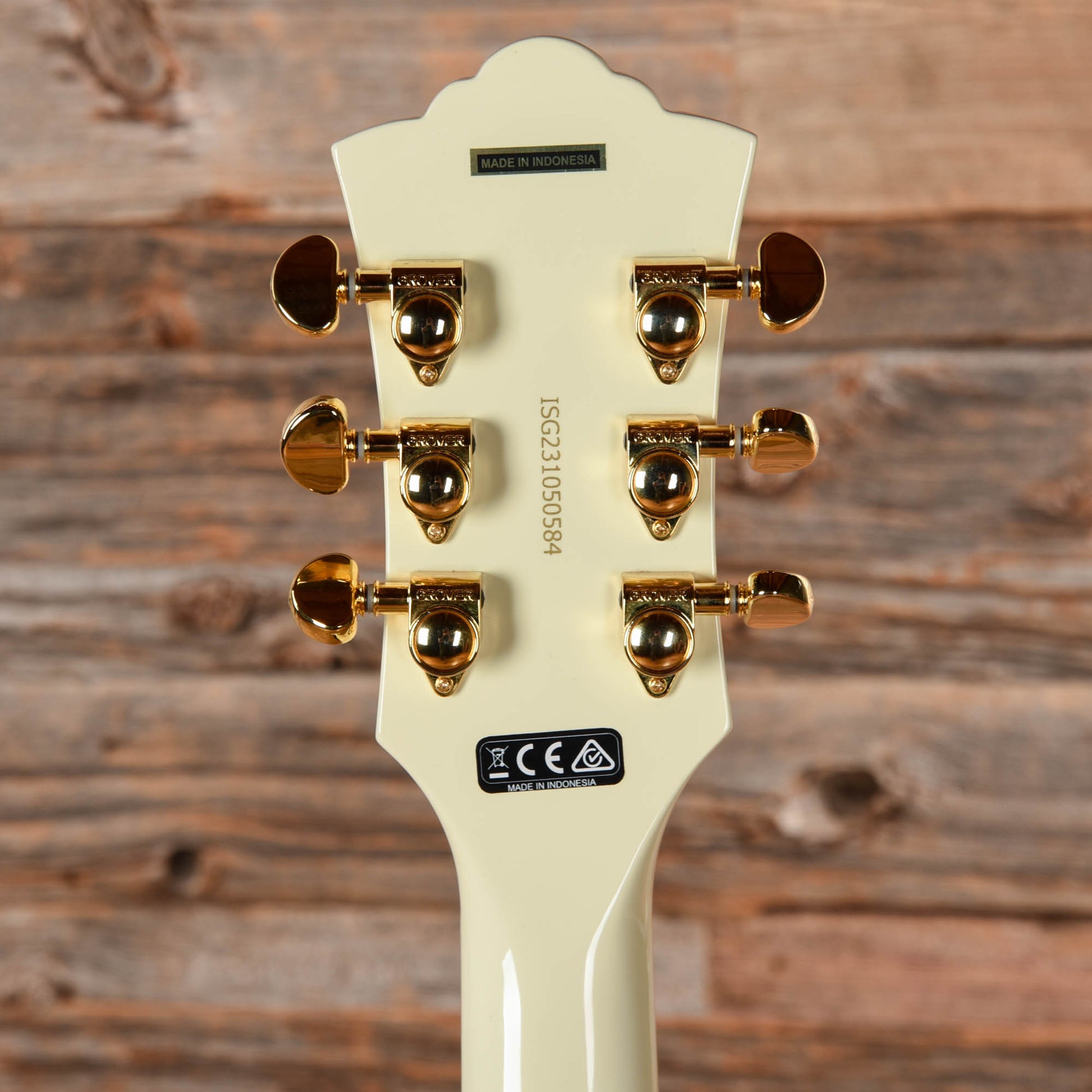 Guild Newark St. Collection Kim Thayil Signature Polara Vintage White 2023 Electric Guitars / Solid Body