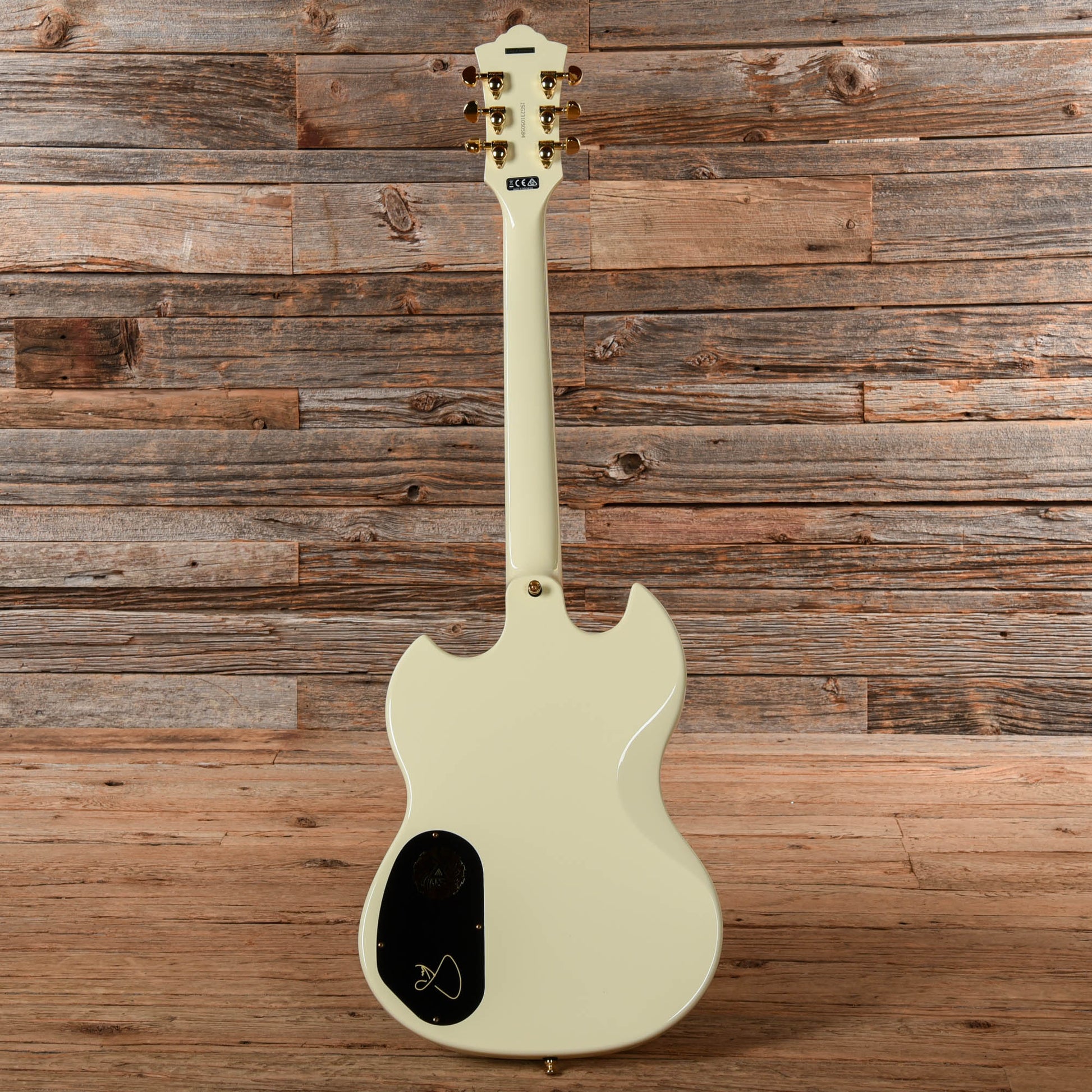 Guild Newark St. Collection Kim Thayil Signature Polara Vintage White 2023 Electric Guitars / Solid Body