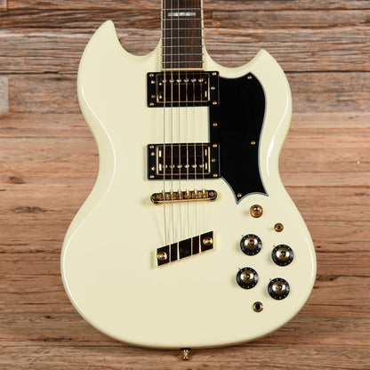 Guild Newark St. Collection Kim Thayil Signature Polara Vintage White 2023 Electric Guitars / Solid Body
