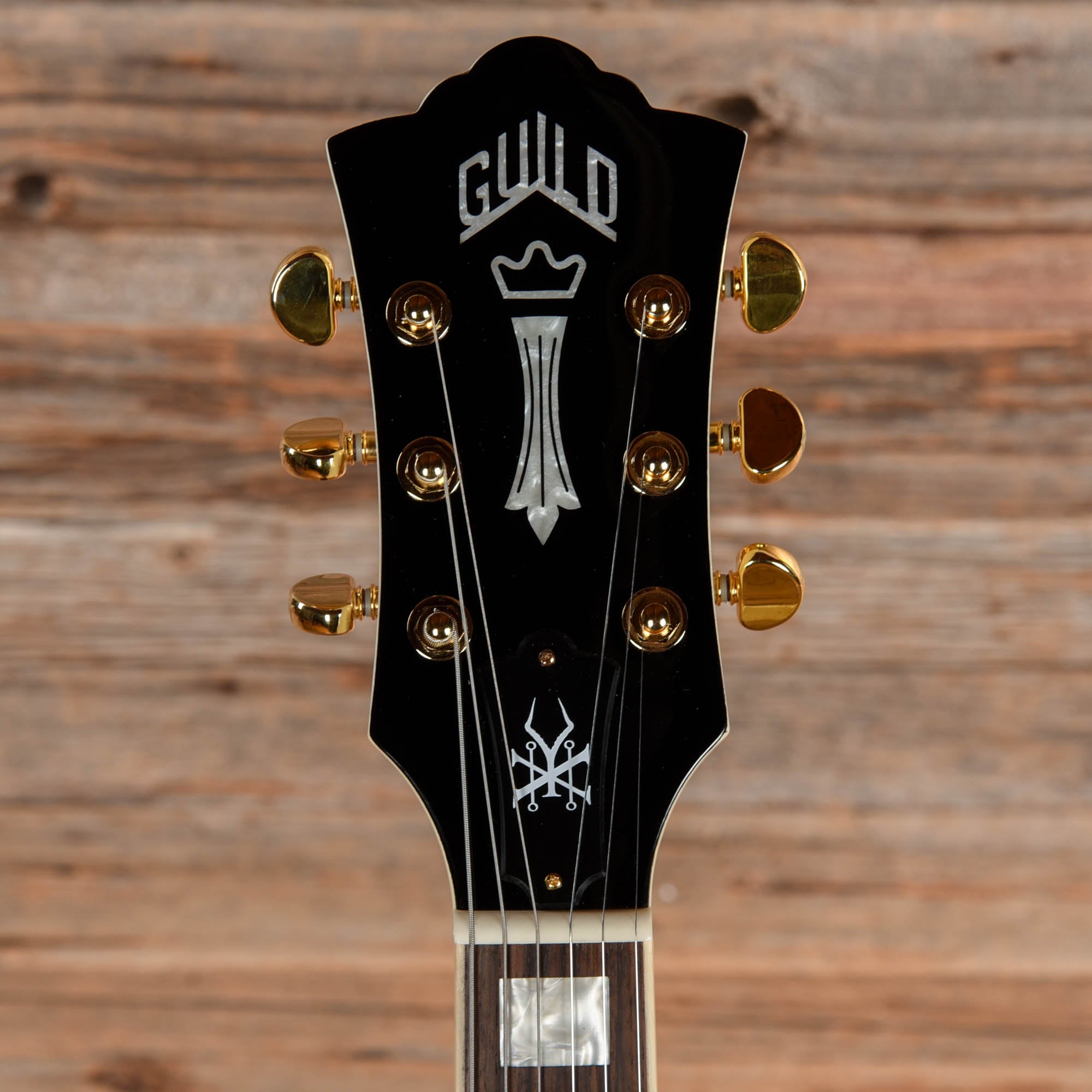 Guild Newark St. Collection Kim Thayil Signature Polara Vintage White 2023 Electric Guitars / Solid Body