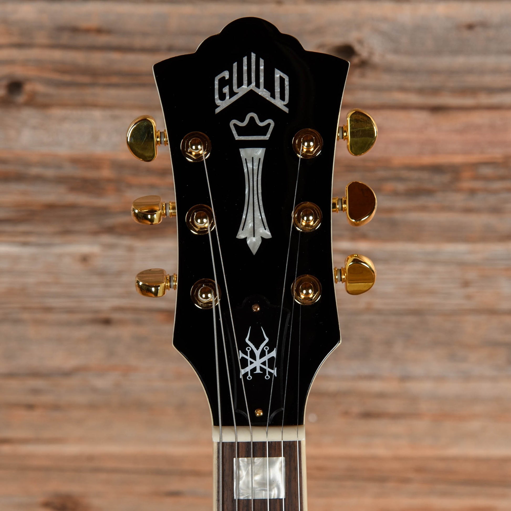 Guild Newark St. Collection Kim Thayil Signature Polara Vintage White 2023 Electric Guitars / Solid Body
