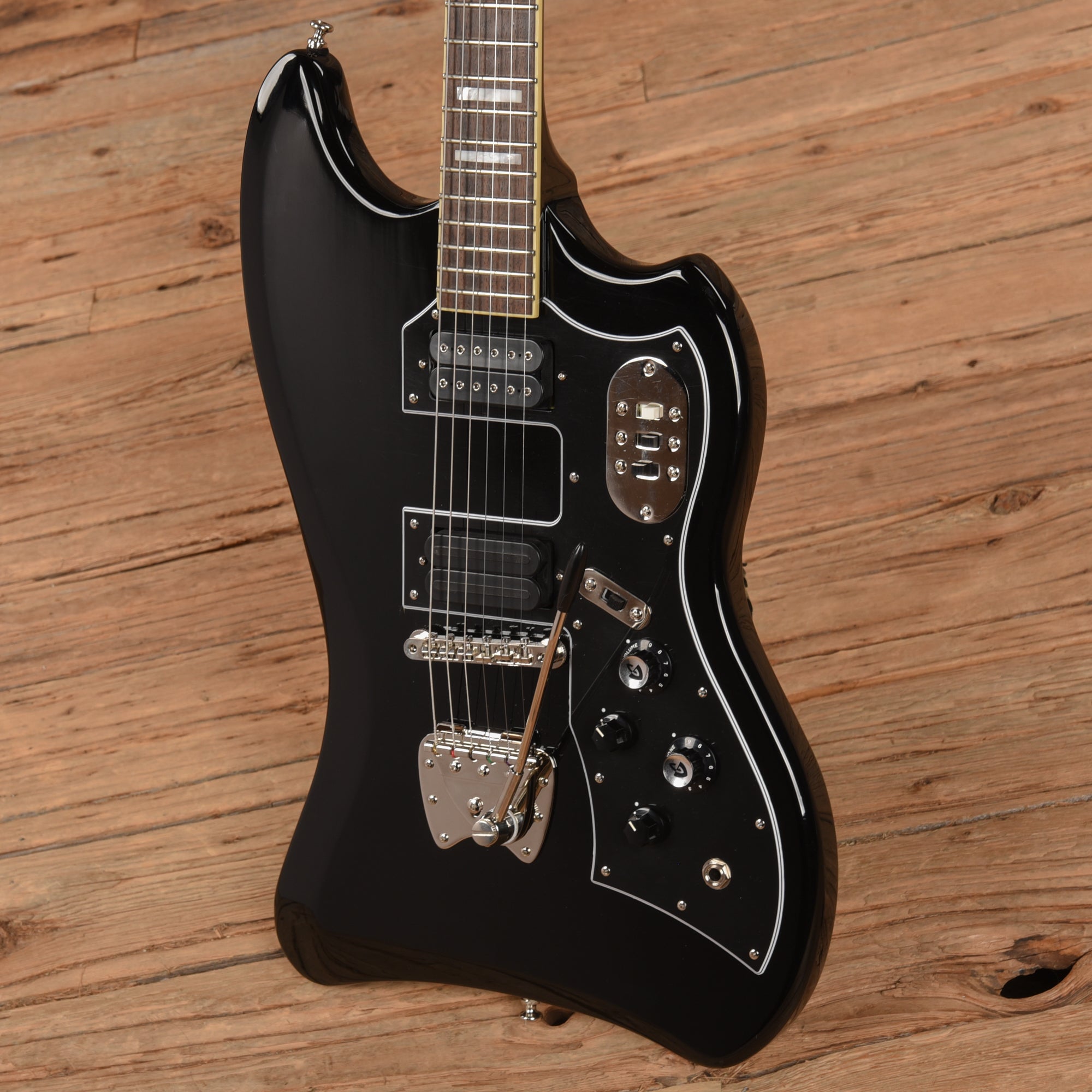 Guild Newark St. Collection S-200 T-Bird Black 2016 Electric Guitars / Solid Body
