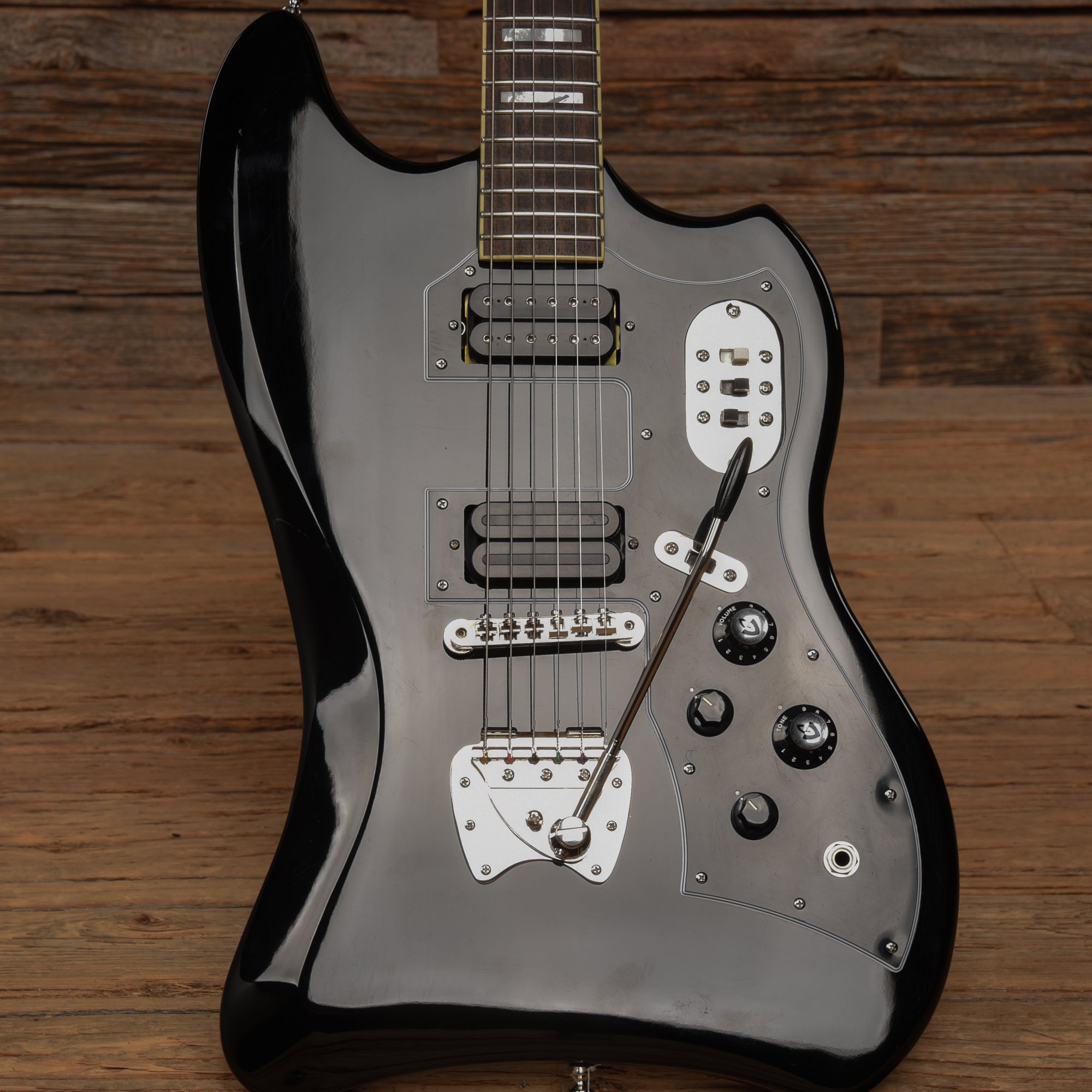 Guild Newark St. Collection S-200 T-Bird Black 2016 Electric Guitars / Solid Body