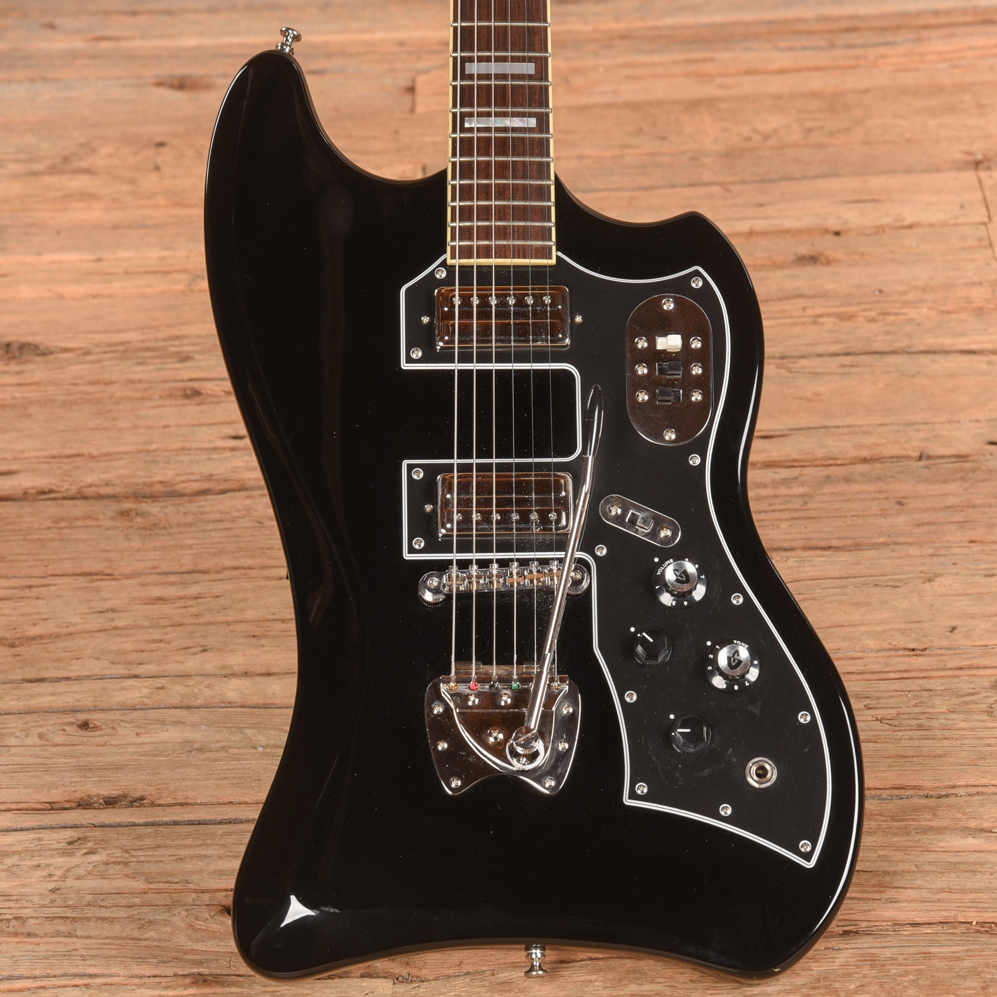 Guild Newark St. Collection S-200 T-Bird Black 2019 Electric Guitars / Solid Body