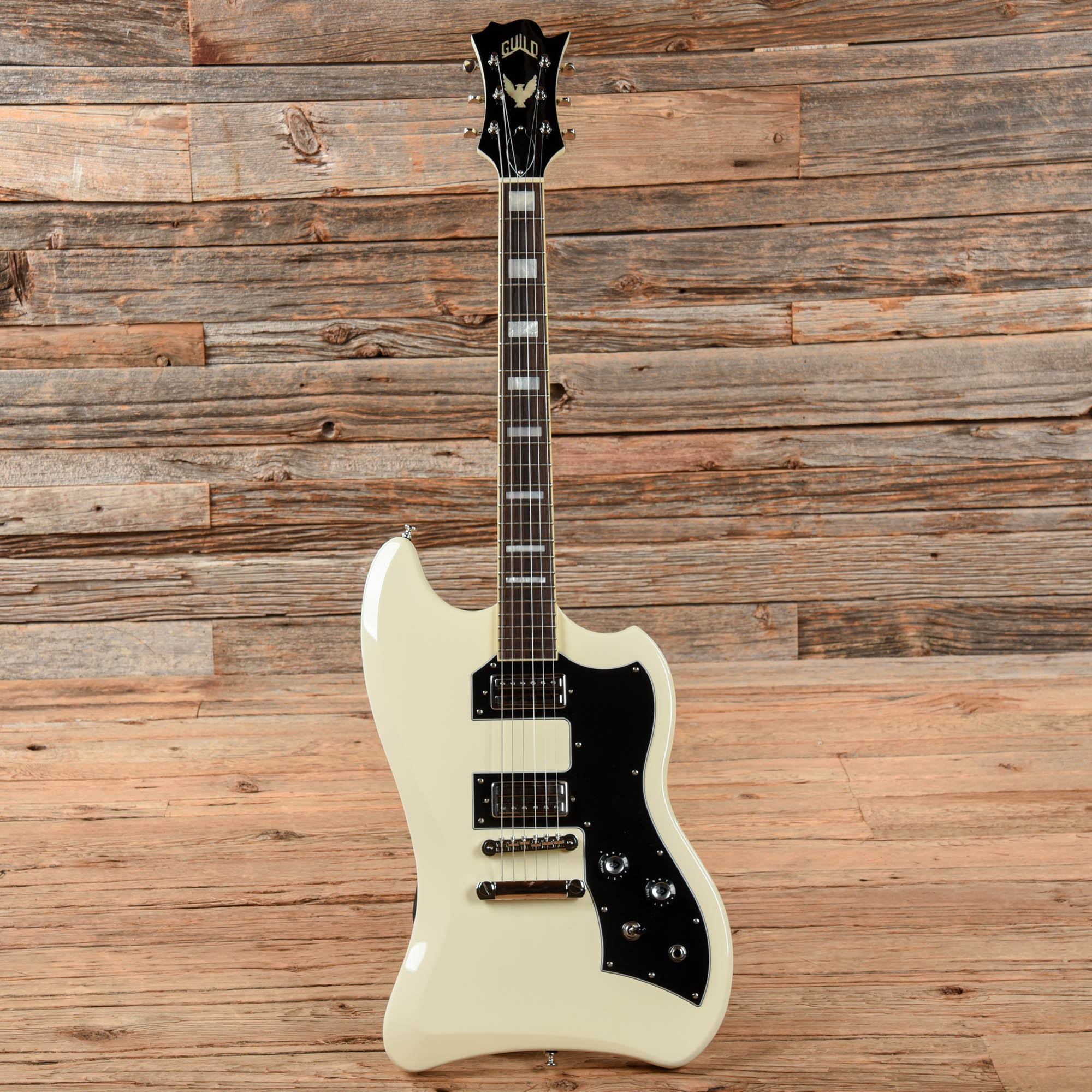Guild Newark St. Collection T-Bird ST White 2016 Electric Guitars / Solid Body
