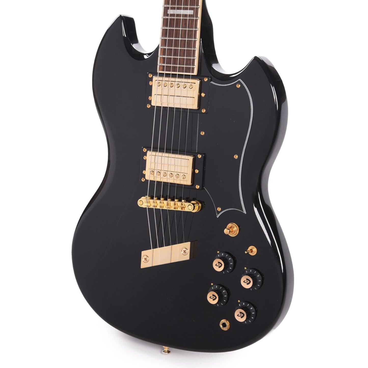 Guild Newark St. Polara Kim Thayil Black Electric Guitars / Solid Body