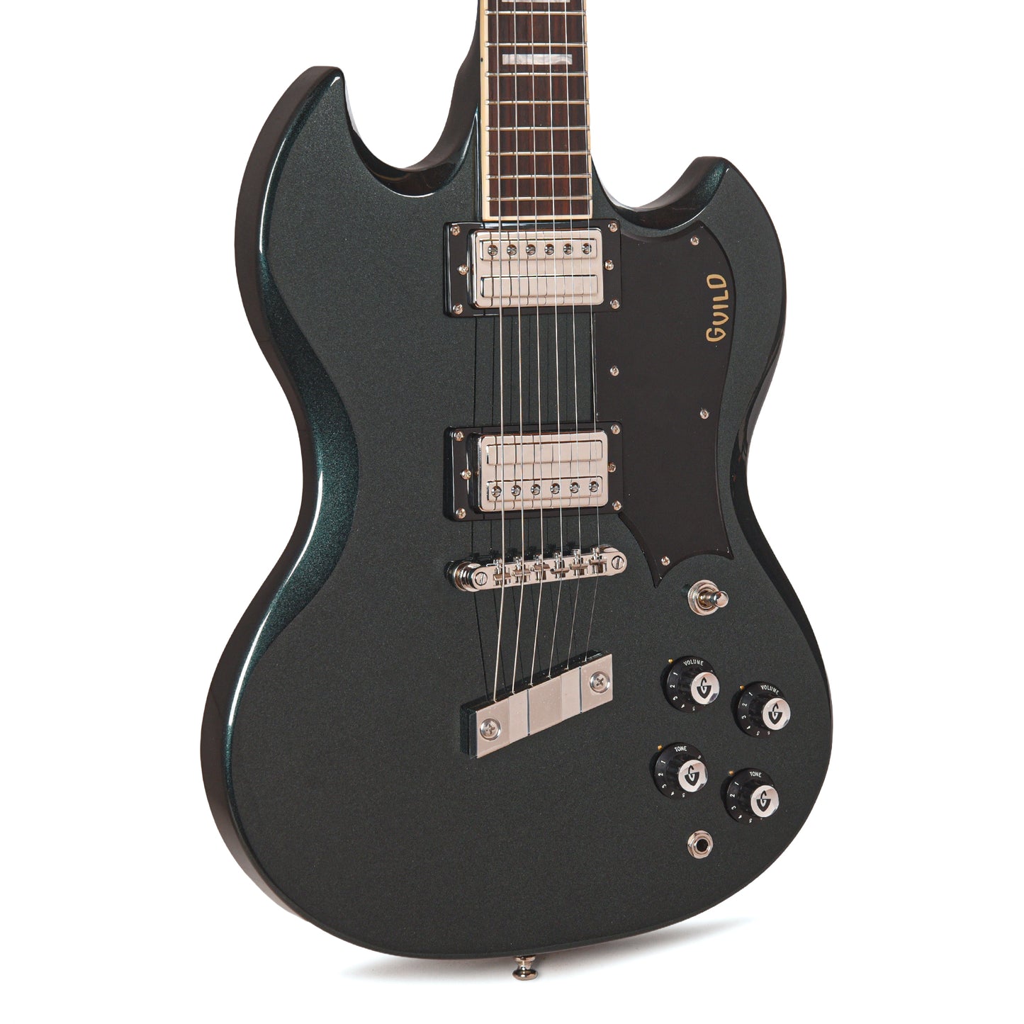 Guild Polara Deluxe Kingswood Green Electric Guitars / Solid Body