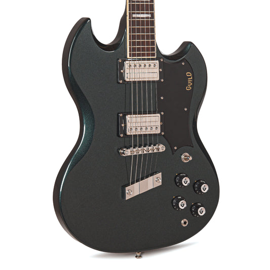 Guild Polara Deluxe Kingswood Green Electric Guitars / Solid Body
