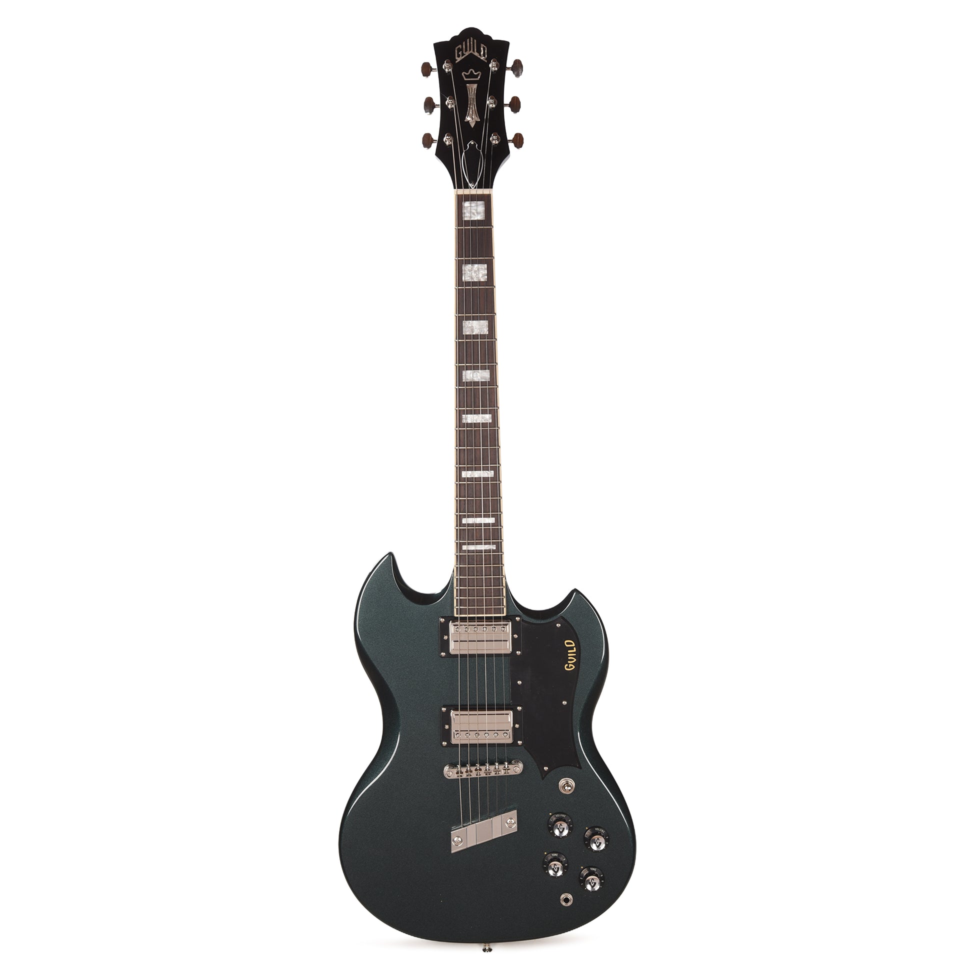 Guild Polara Deluxe Kingswood Green Electric Guitars / Solid Body