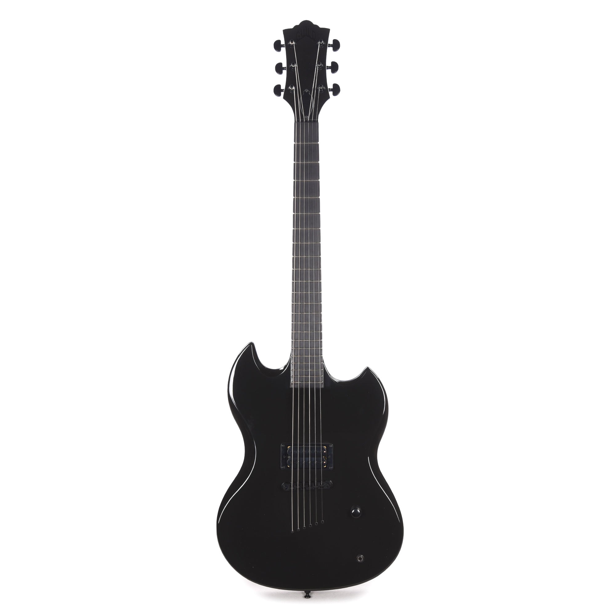 Guild Polara Night Edition Solid Body Electric Guitar Tungsten Electric Guitars / Solid Body