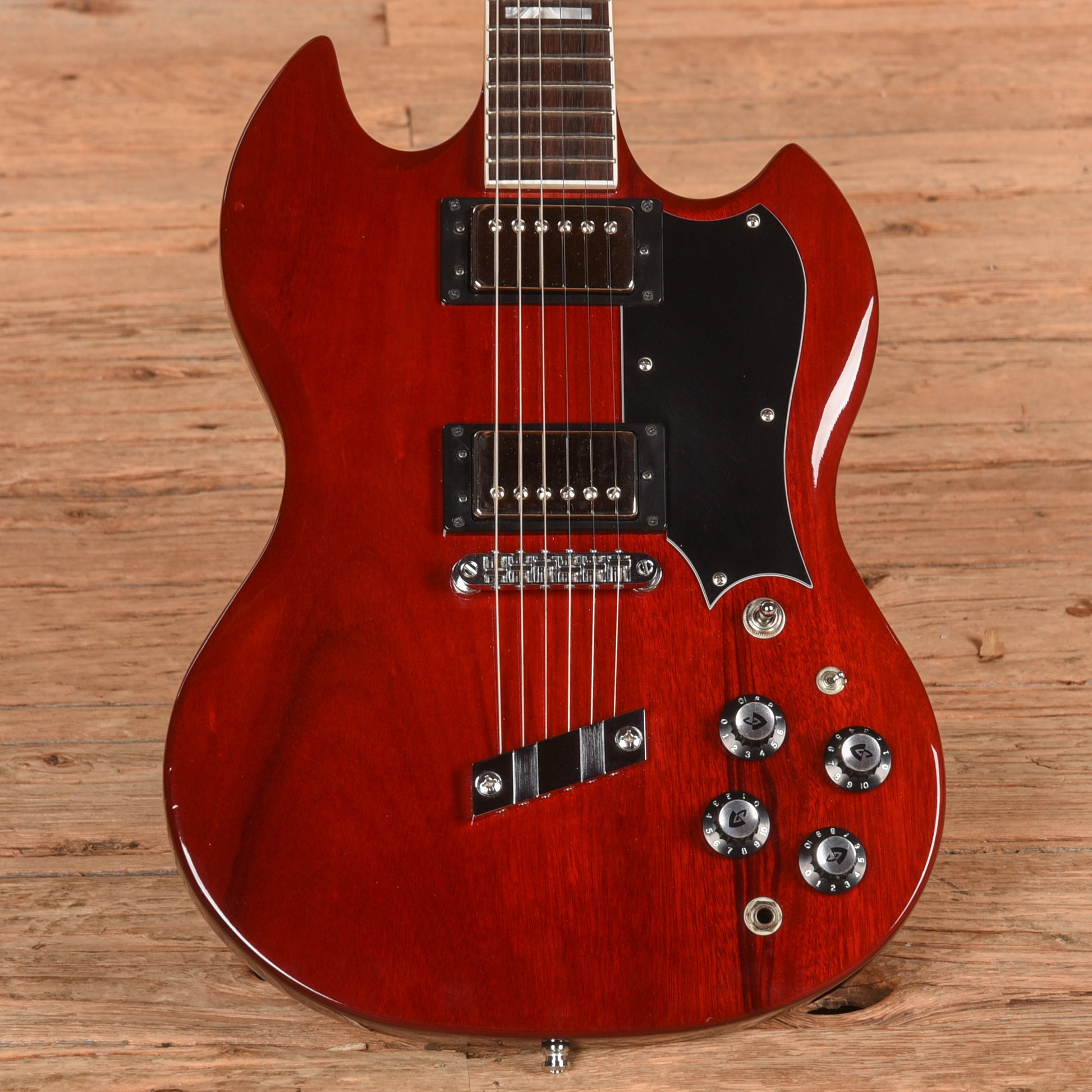 Guild Polara S-100 Cherry Electric Guitars / Solid Body