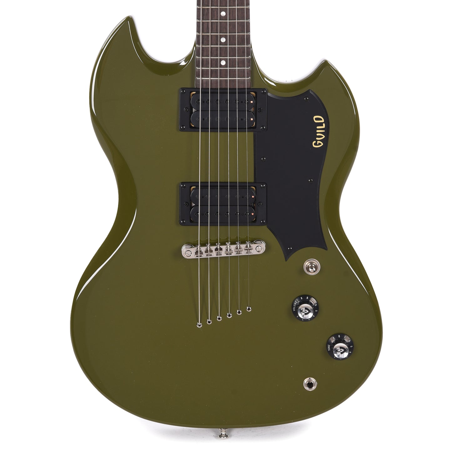 Guild Polara Solid Body Electric Guitar Phantom Green Electric Guitars / Solid Body