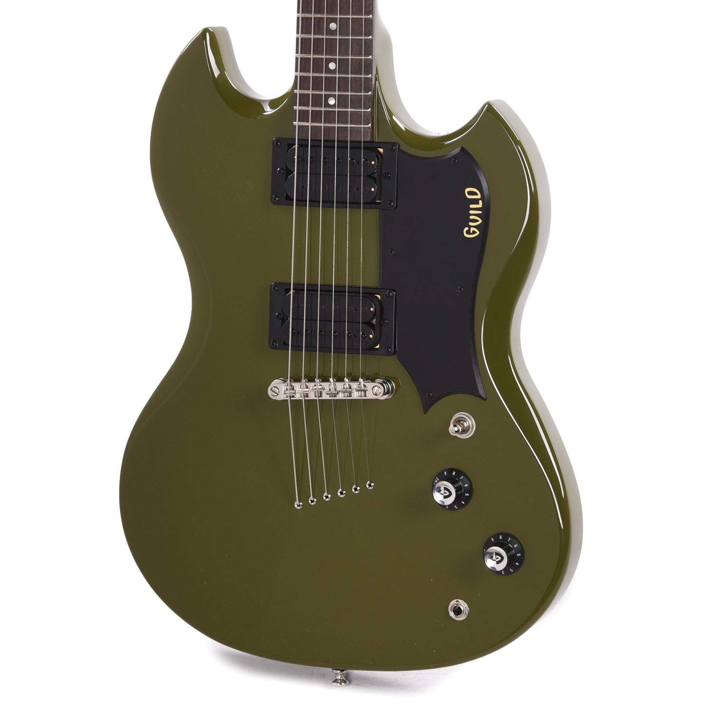 Guild Polara Solid Body Electric Guitar Phantom Green Electric Guitars / Solid Body