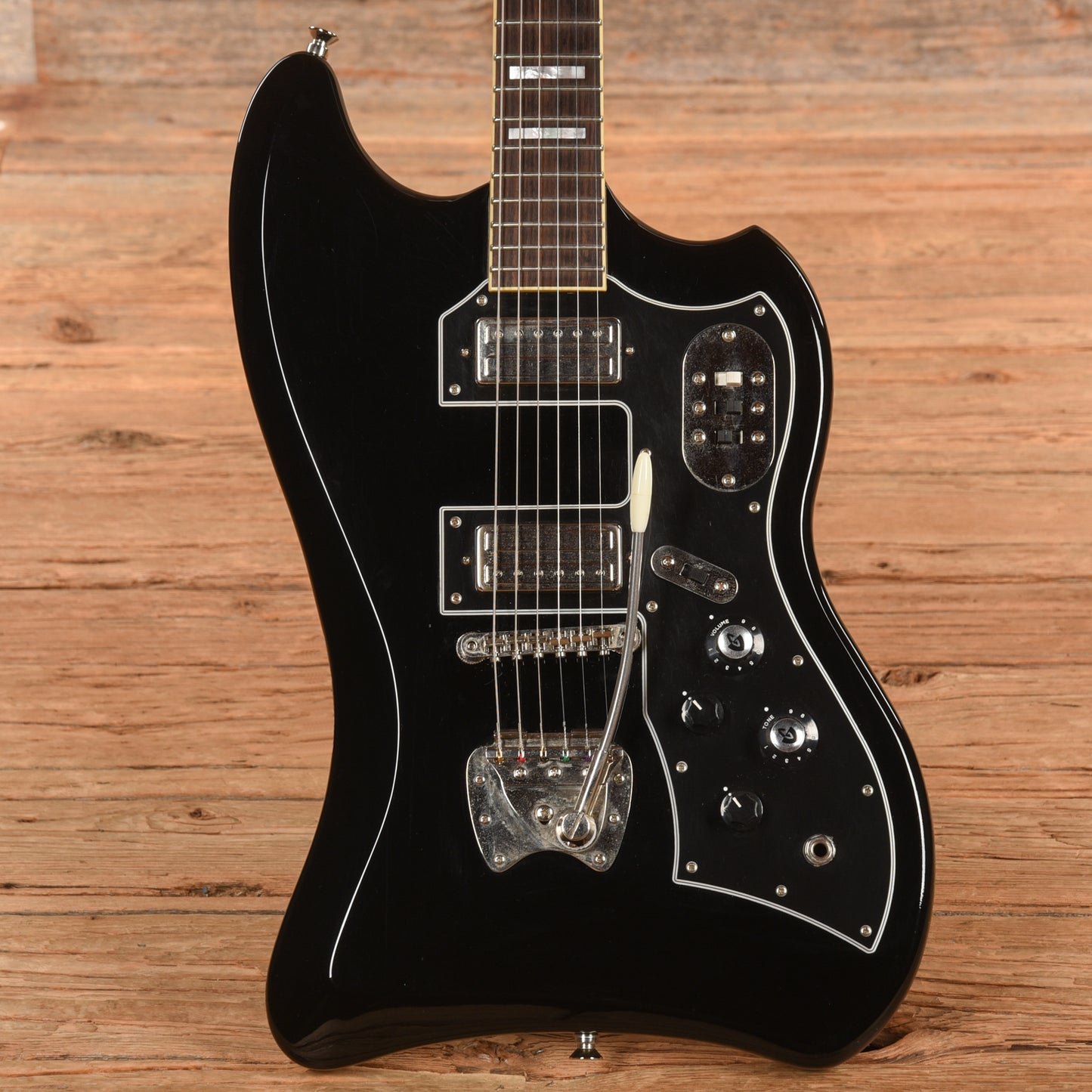 Guild S-200 T-Bird Black 2017 Electric Guitars / Solid Body