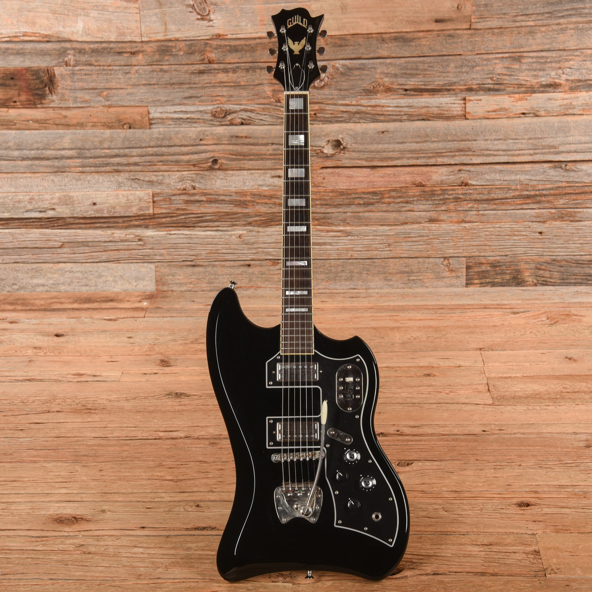 Guild S-200 T-Bird Black 2017 Electric Guitars / Solid Body
