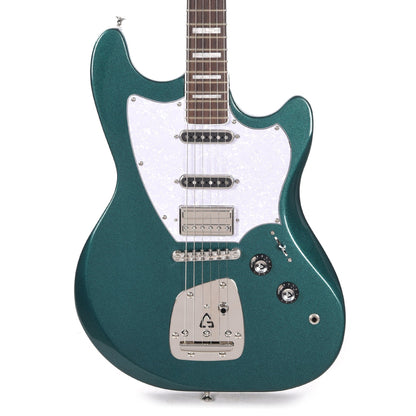 Guild Surfliner Deluxe Evergreen Metallic w/Guild Floating Vibrato Electric Guitars / Solid Body