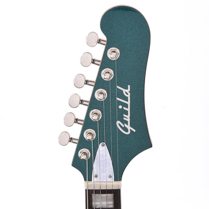 Guild Surfliner Deluxe Evergreen Metallic w/Guild Floating Vibrato Electric Guitars / Solid Body