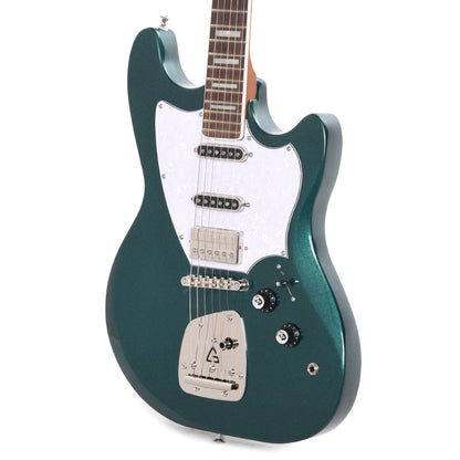 Guild Surfliner Deluxe Evergreen Metallic w/Guild Floating Vibrato Electric Guitars / Solid Body